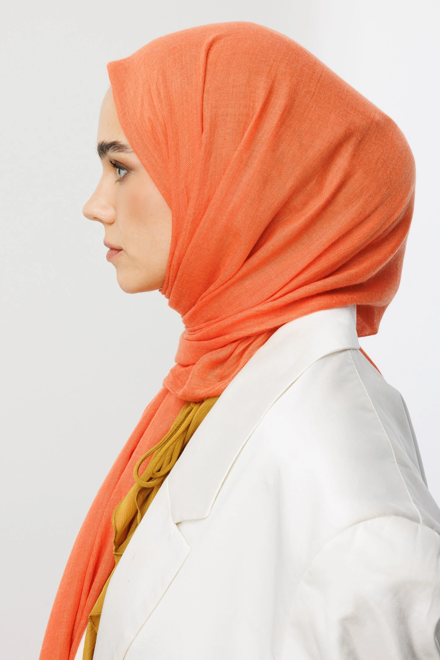 Toptan Dubai Şal - Mercan