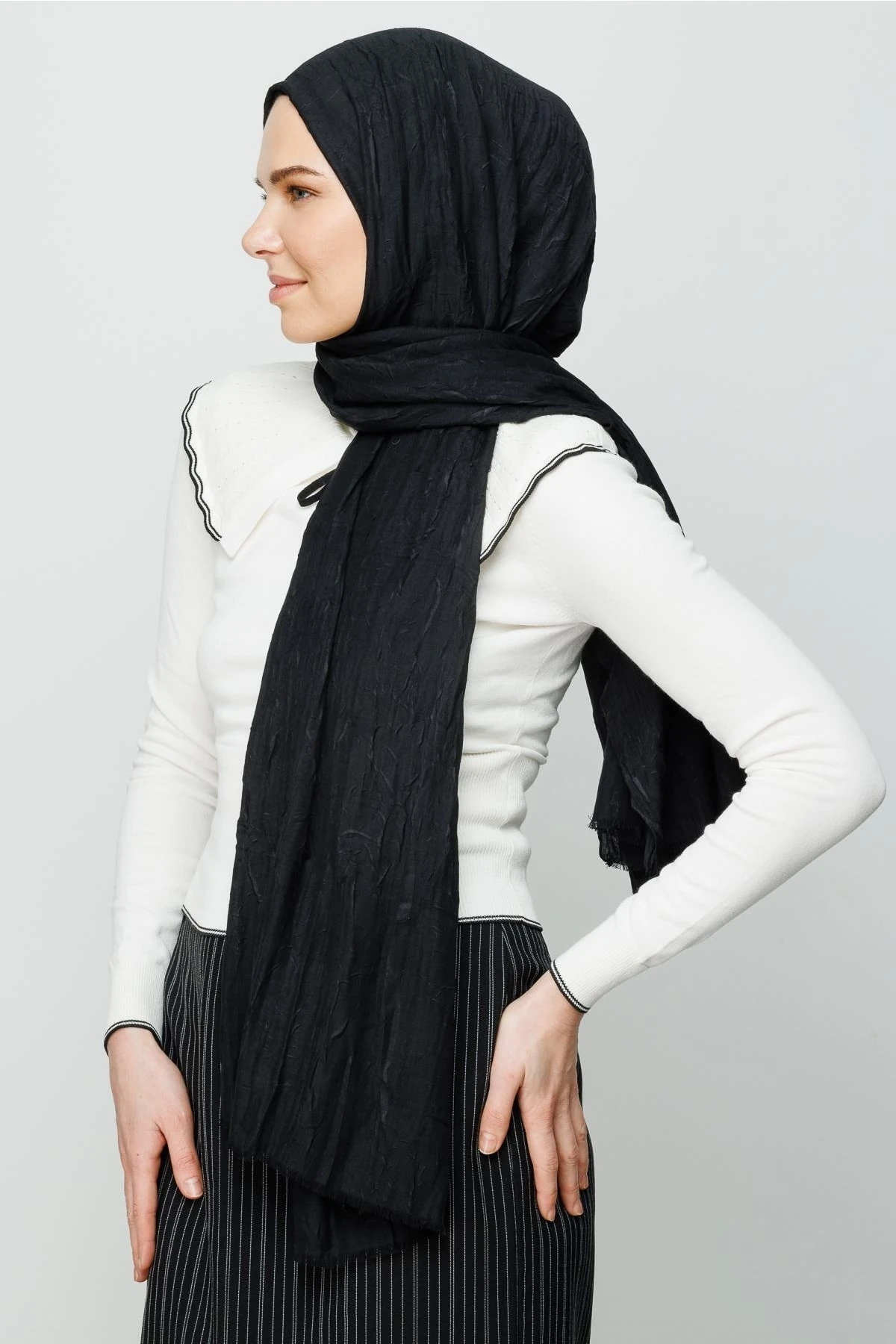 Bamboo Shawl - Black