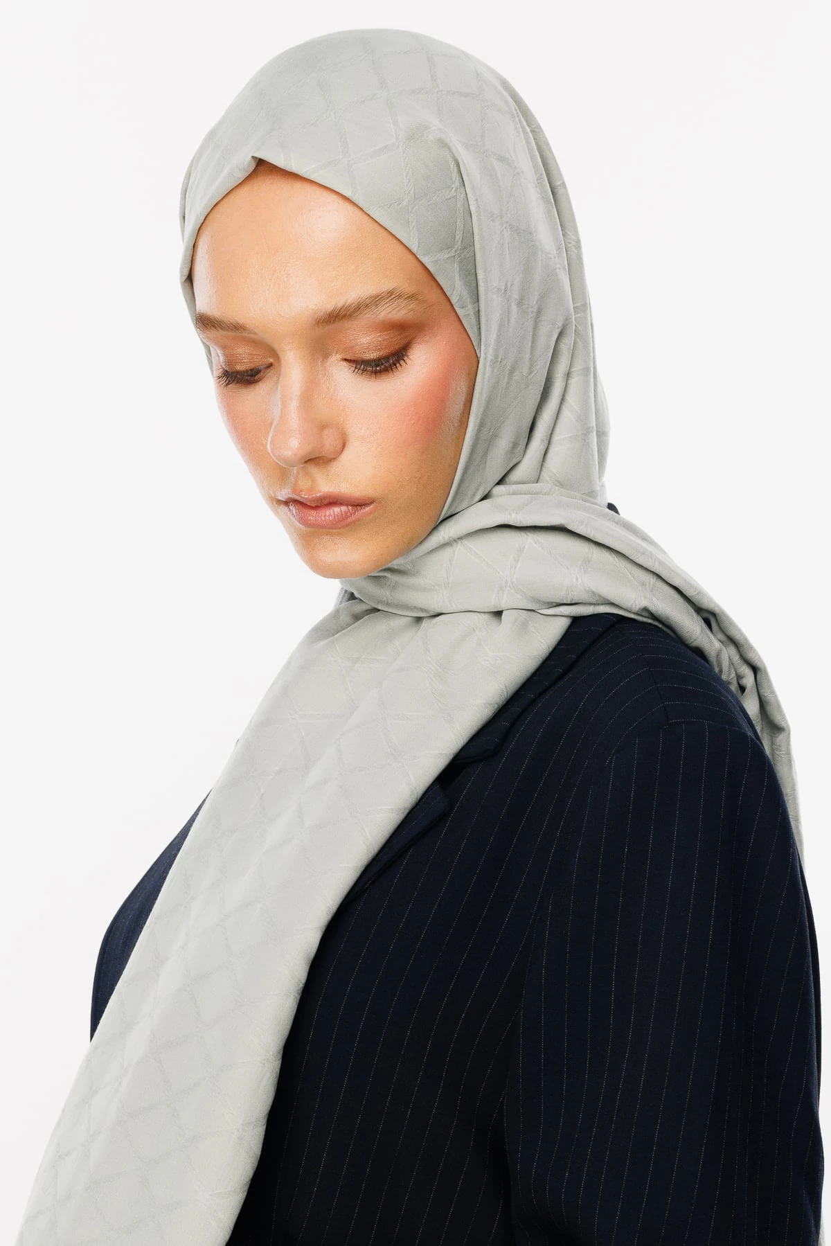 Bamboo Jacquard Shawl - Defne