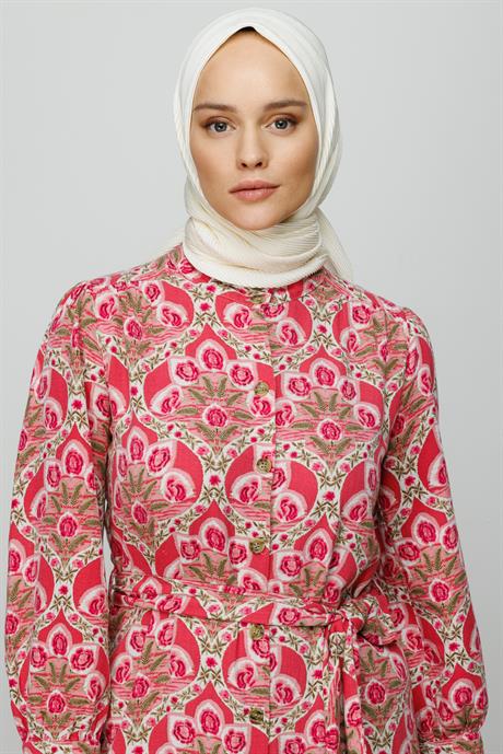 Pleated Scarf - Ecru