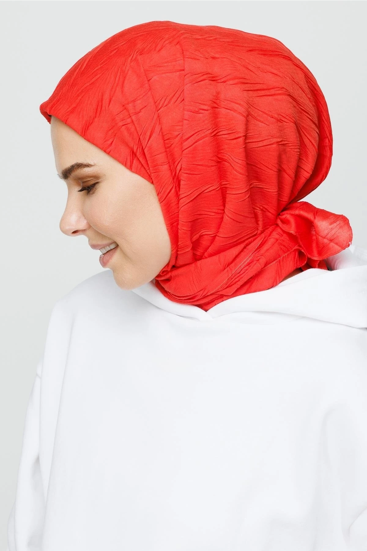 Toptan Piliseli Bambu Eşarp - Candy