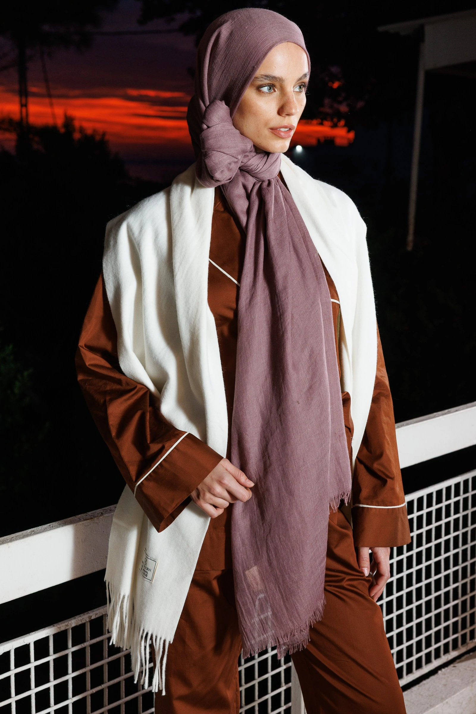 Toptan Dubai Şal - leylak