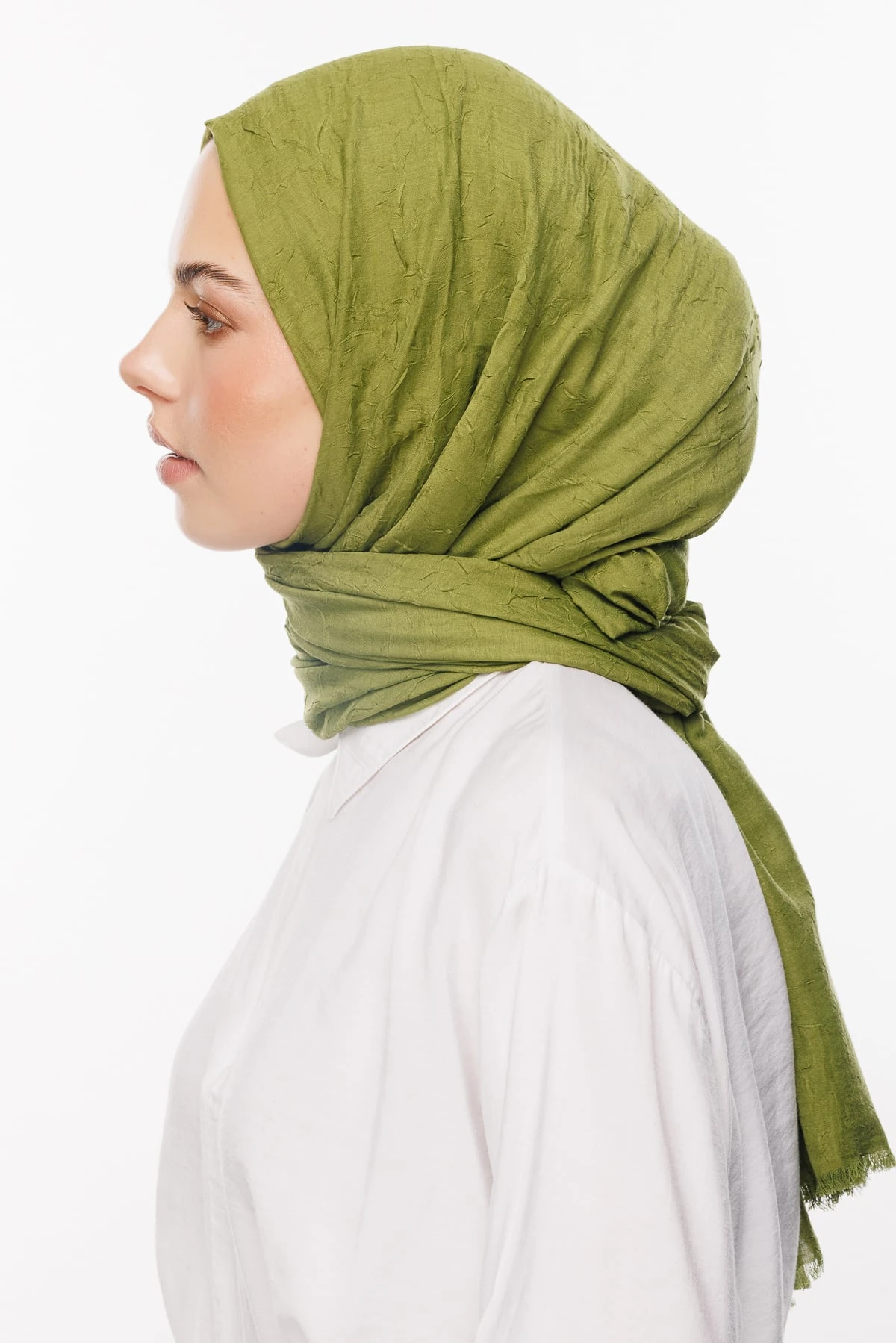 Toptan Bambu Şal - Yosun