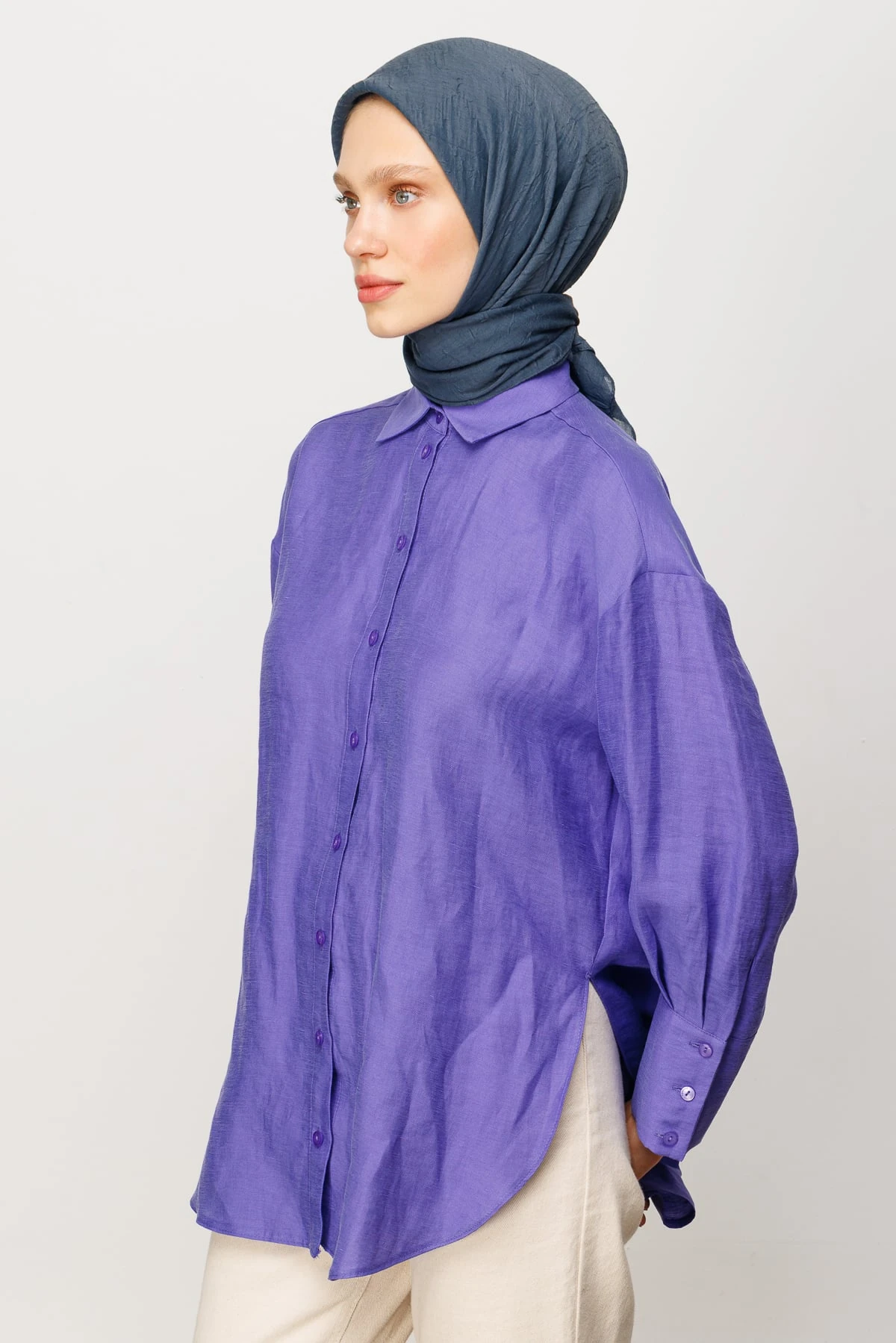 Bamboo Scarf - Anthracite