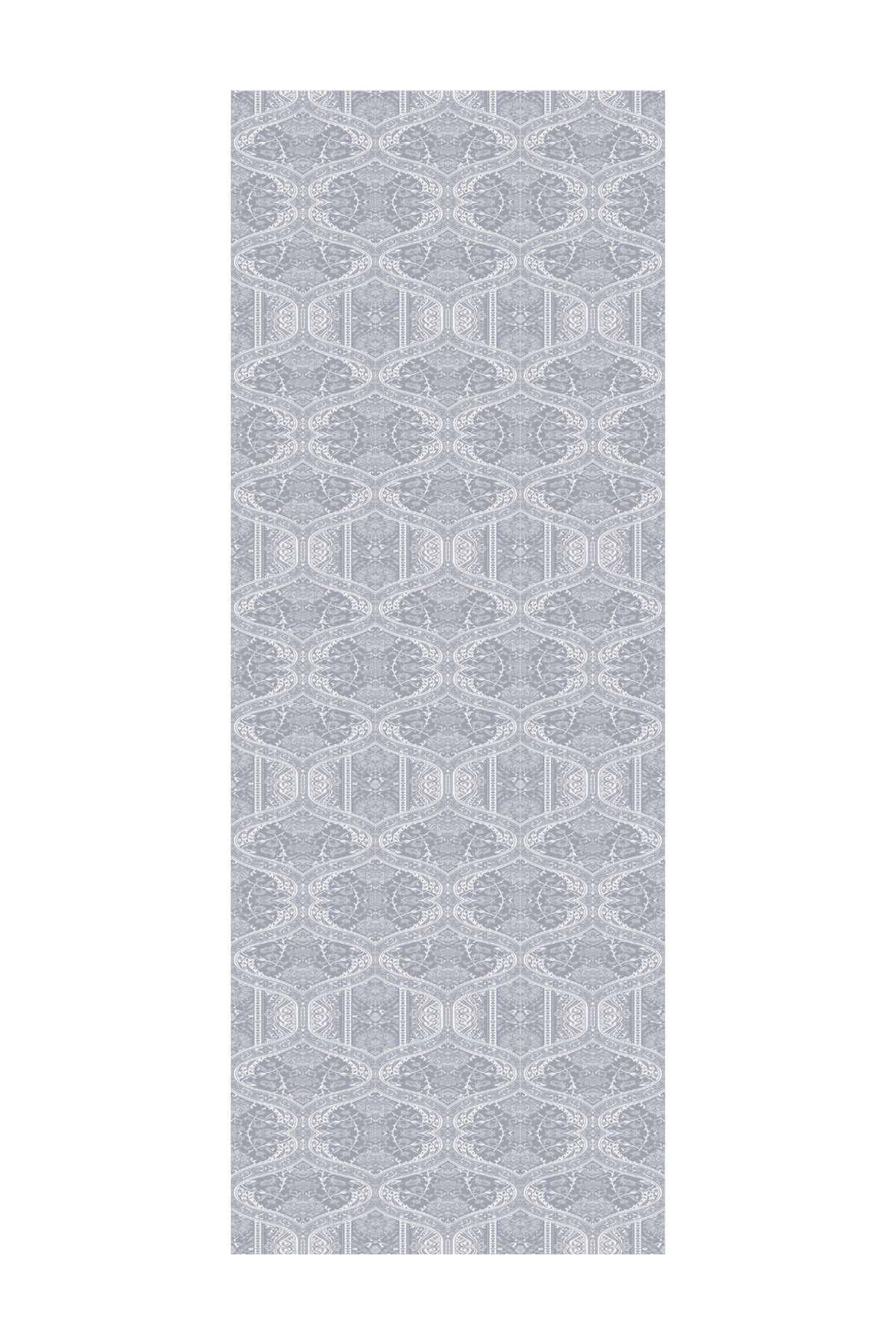 Shline Line Viscose Shawl - Gray-Gray