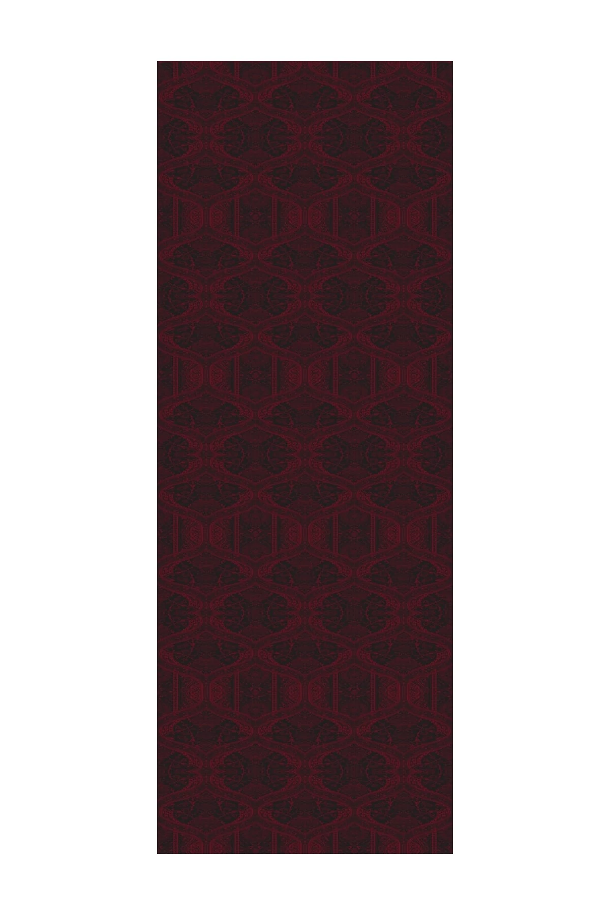Toptan Soler Desen Shine Line Şal - Siyah-Bordo