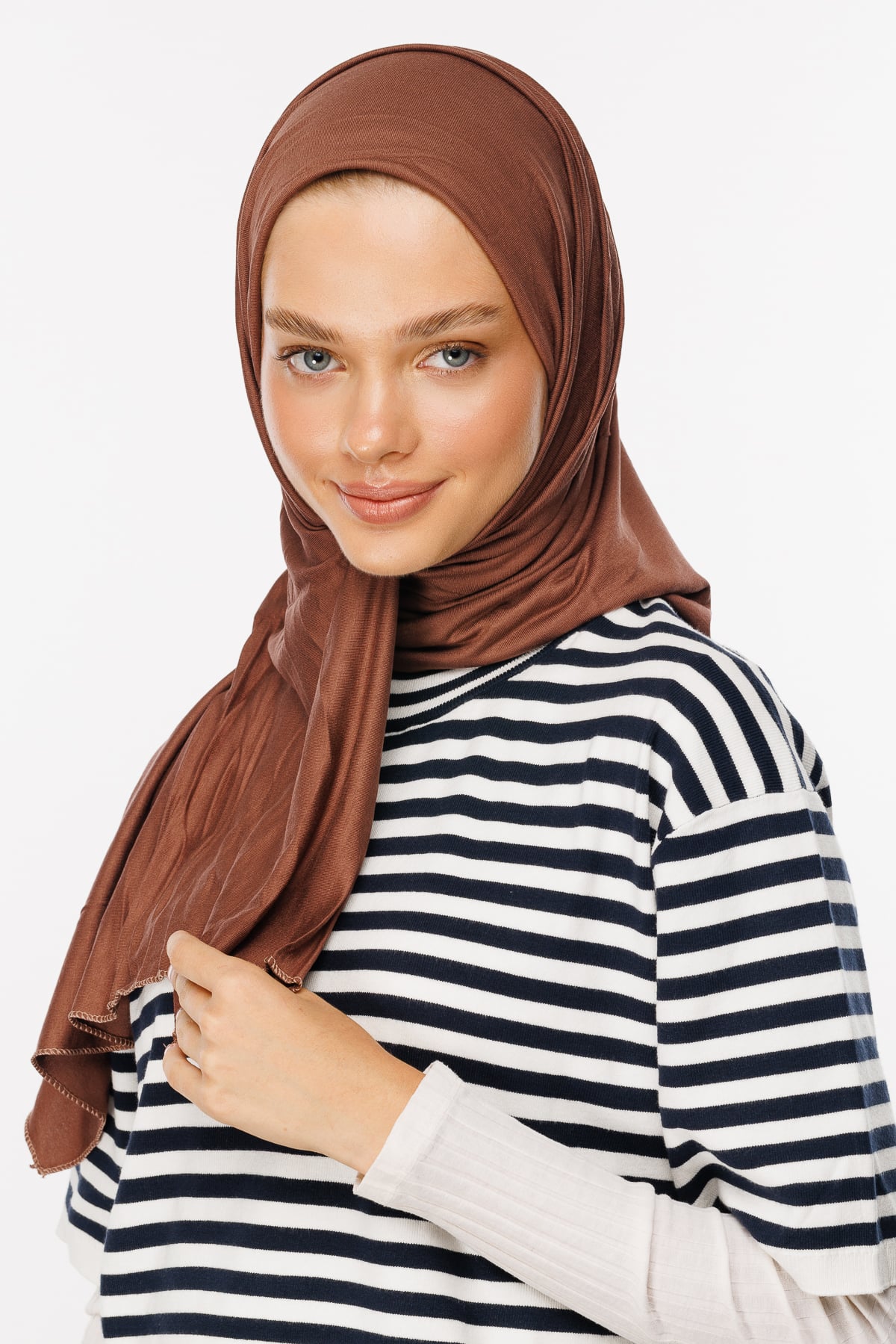 Jersey Shawl - Cinnamon