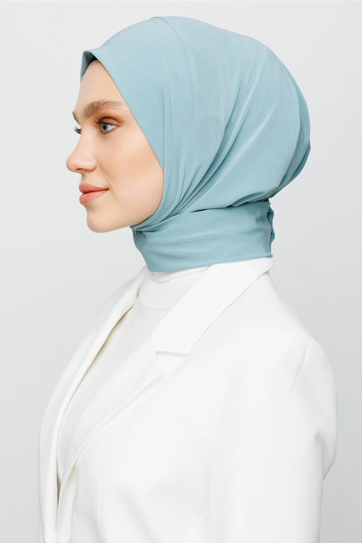 Toptan Hazır Şal - Mint Yeşili