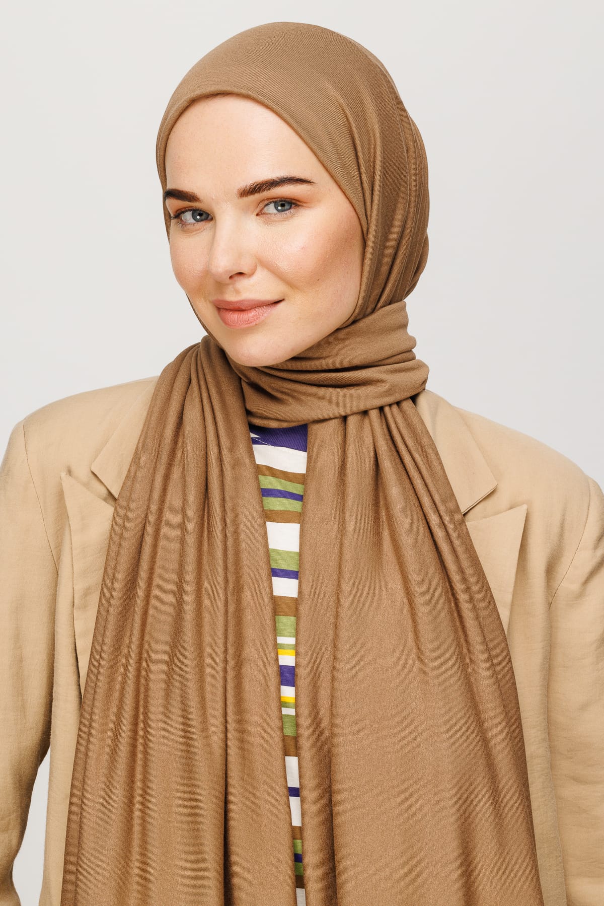 Toptan Penye Şal - Ceviz