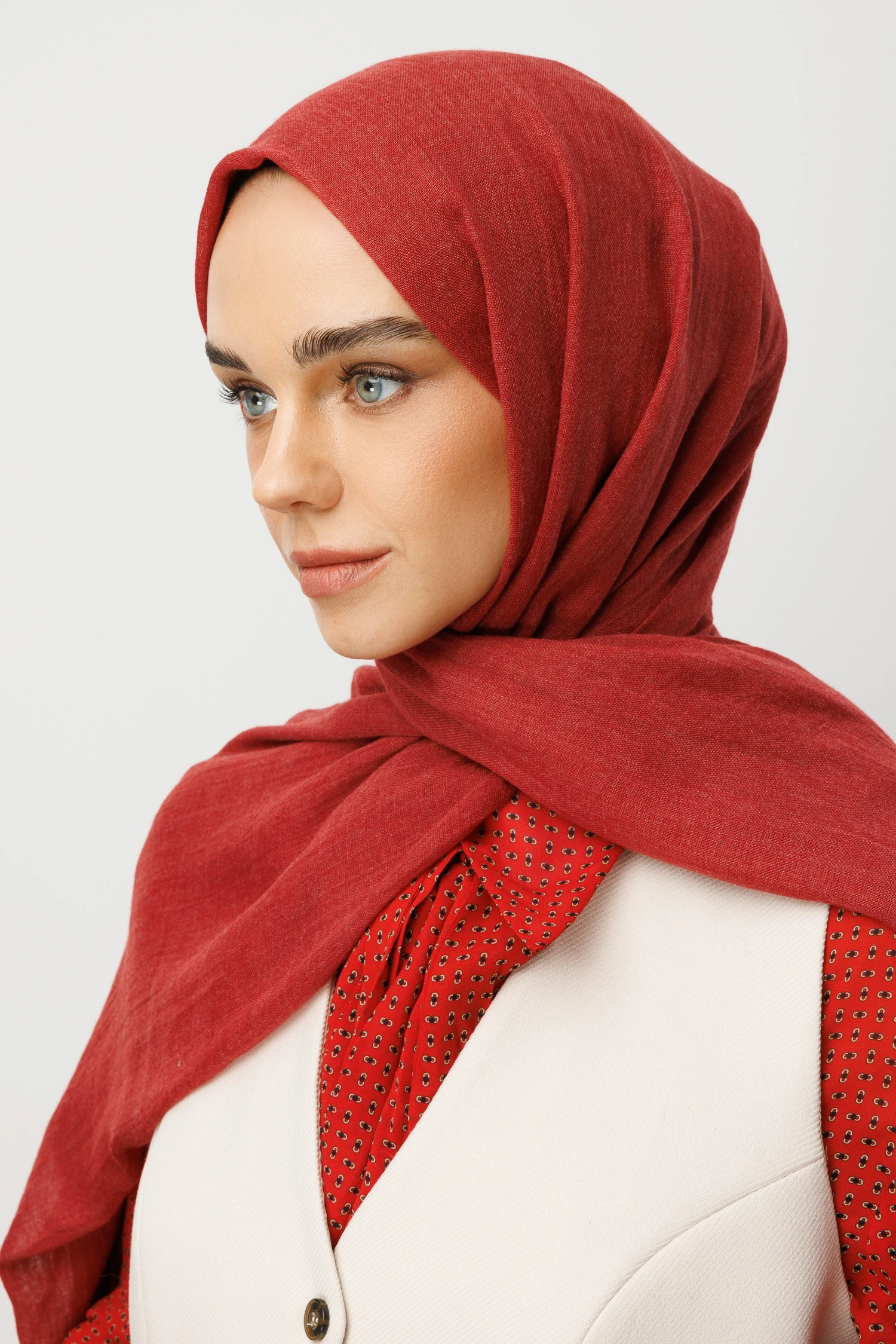 Toptan Dubai Şal - Vişne