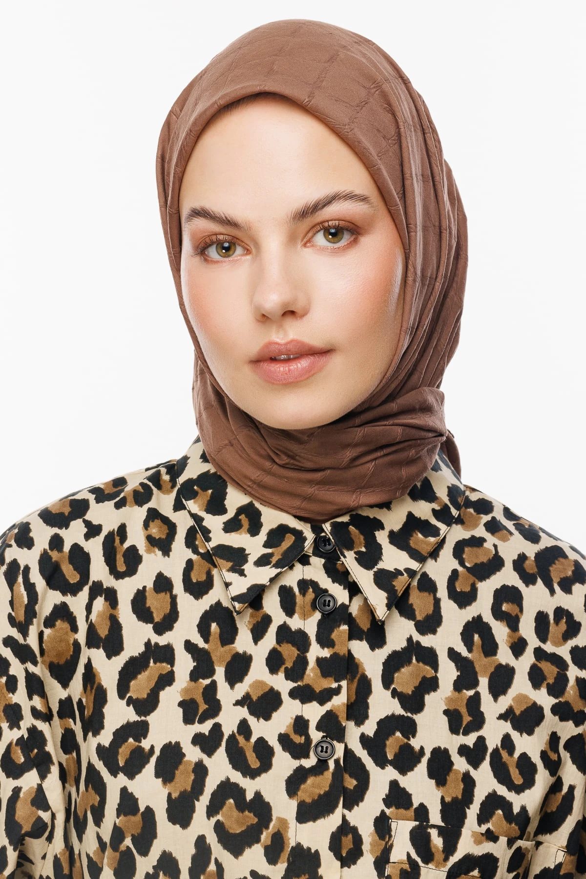 Bamboo Jacquard Scarf - Canyon