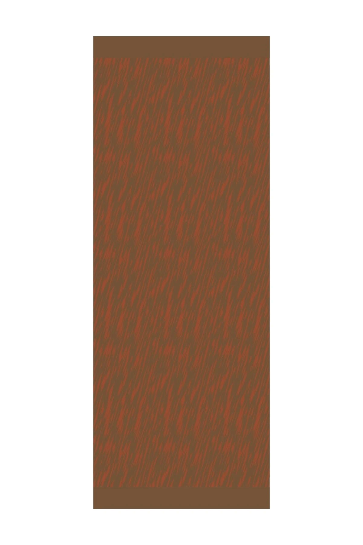 Toptan Selis Desen Çift Taraflı Şal - Koyu Haki-Tarçın