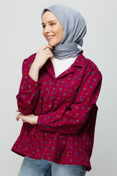 Toptan Pilise Eşarp - Gümüş