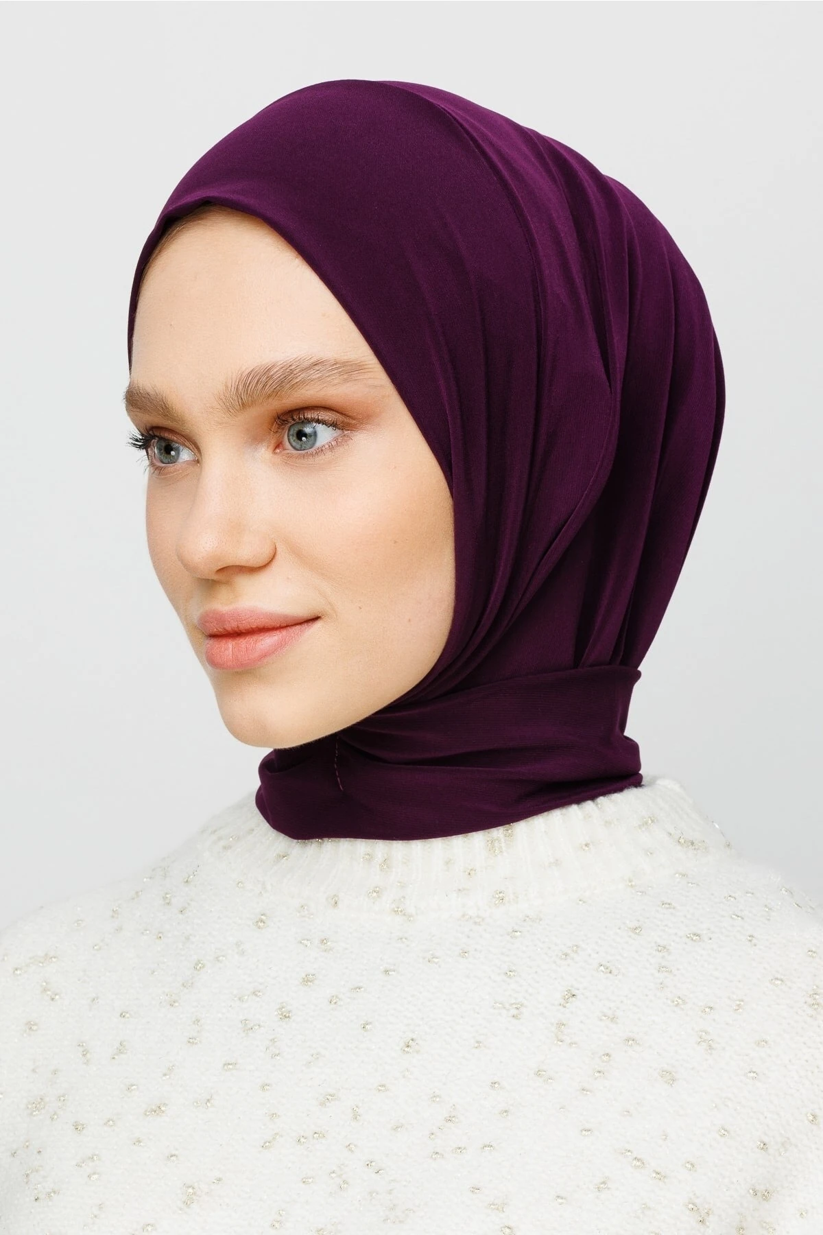 Toptan Hazır Şal - Mor