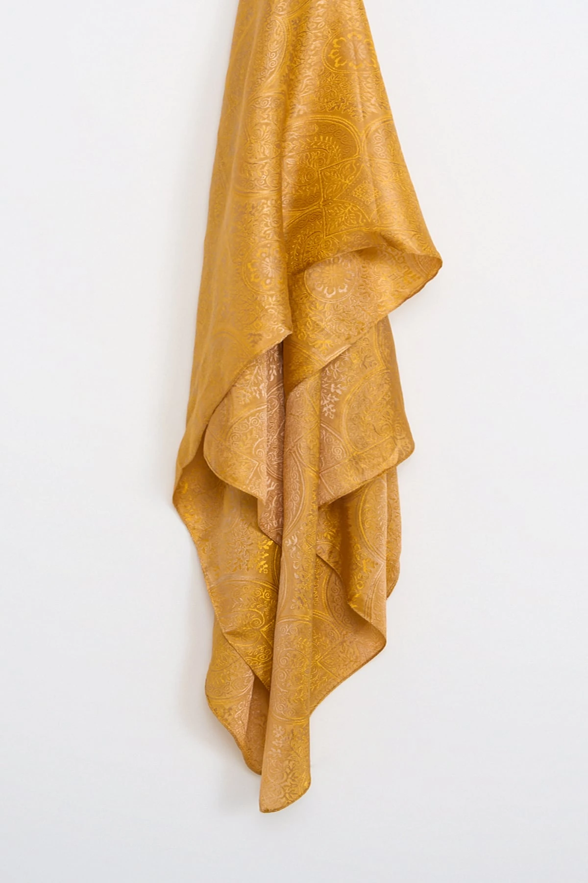 Toptan Vera Desen Shine Line Şal - Vizon-Hardal