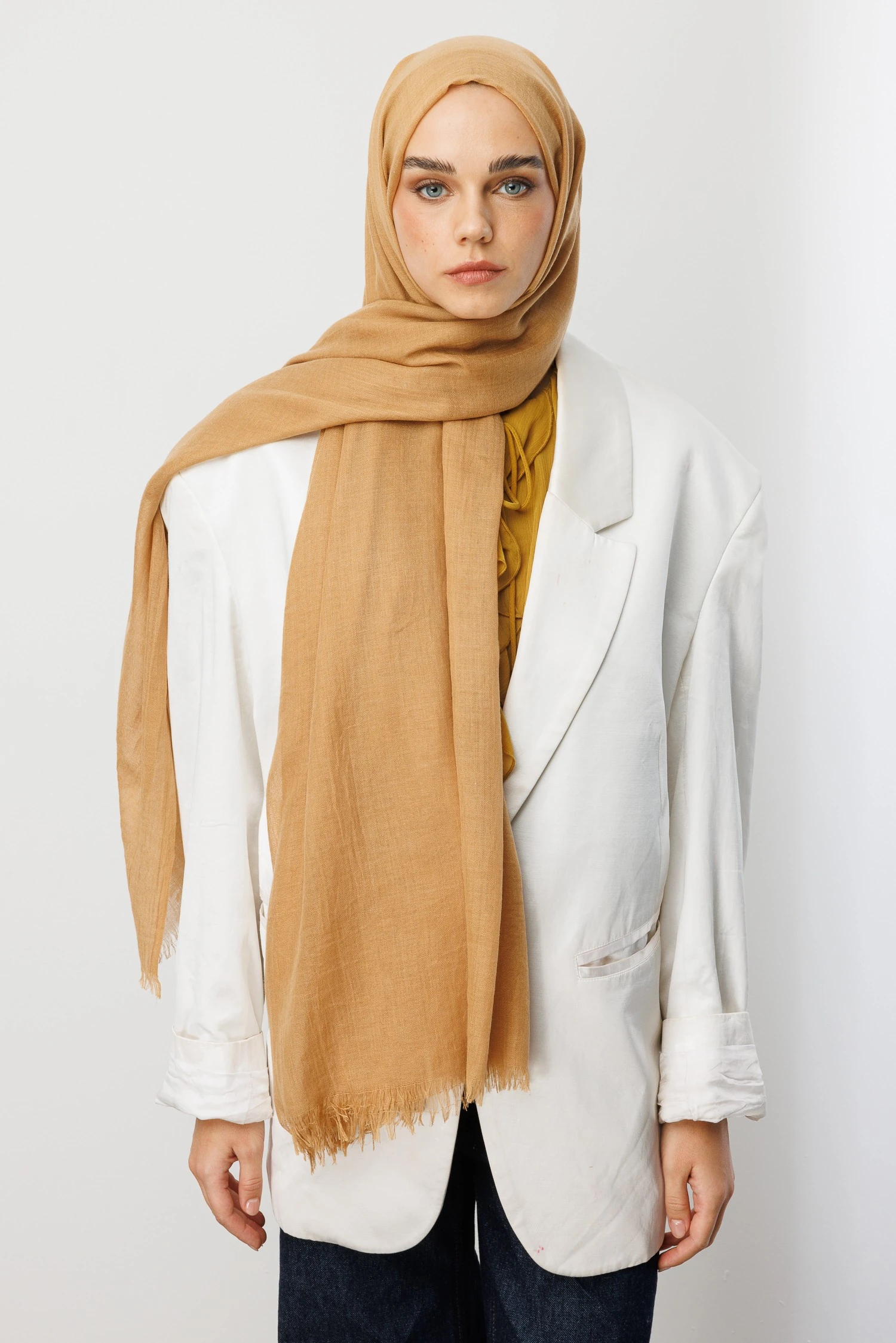 Wholesale Dubai Shawls - Camel