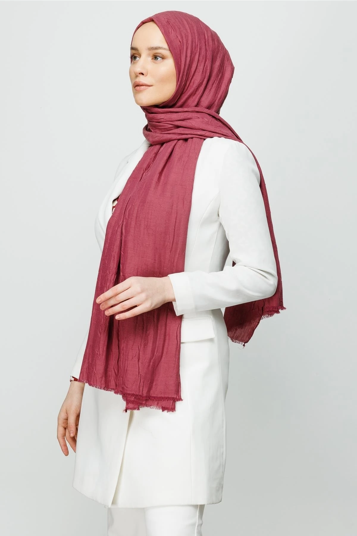 Bamboo Shawl - Dried Rose