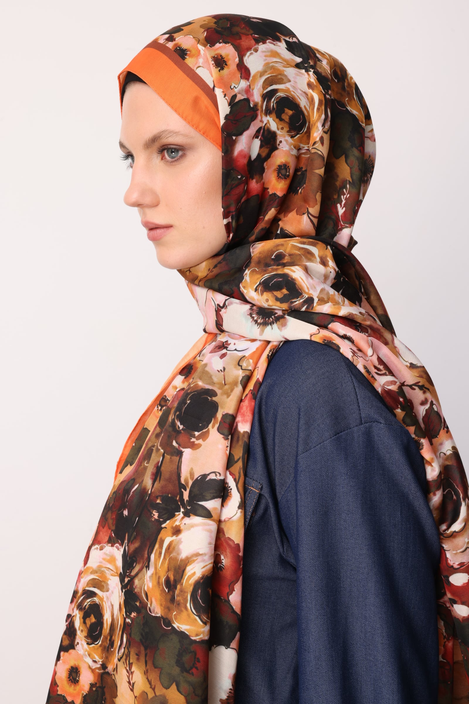 Toptan Vensel Desen Pamuk Şal