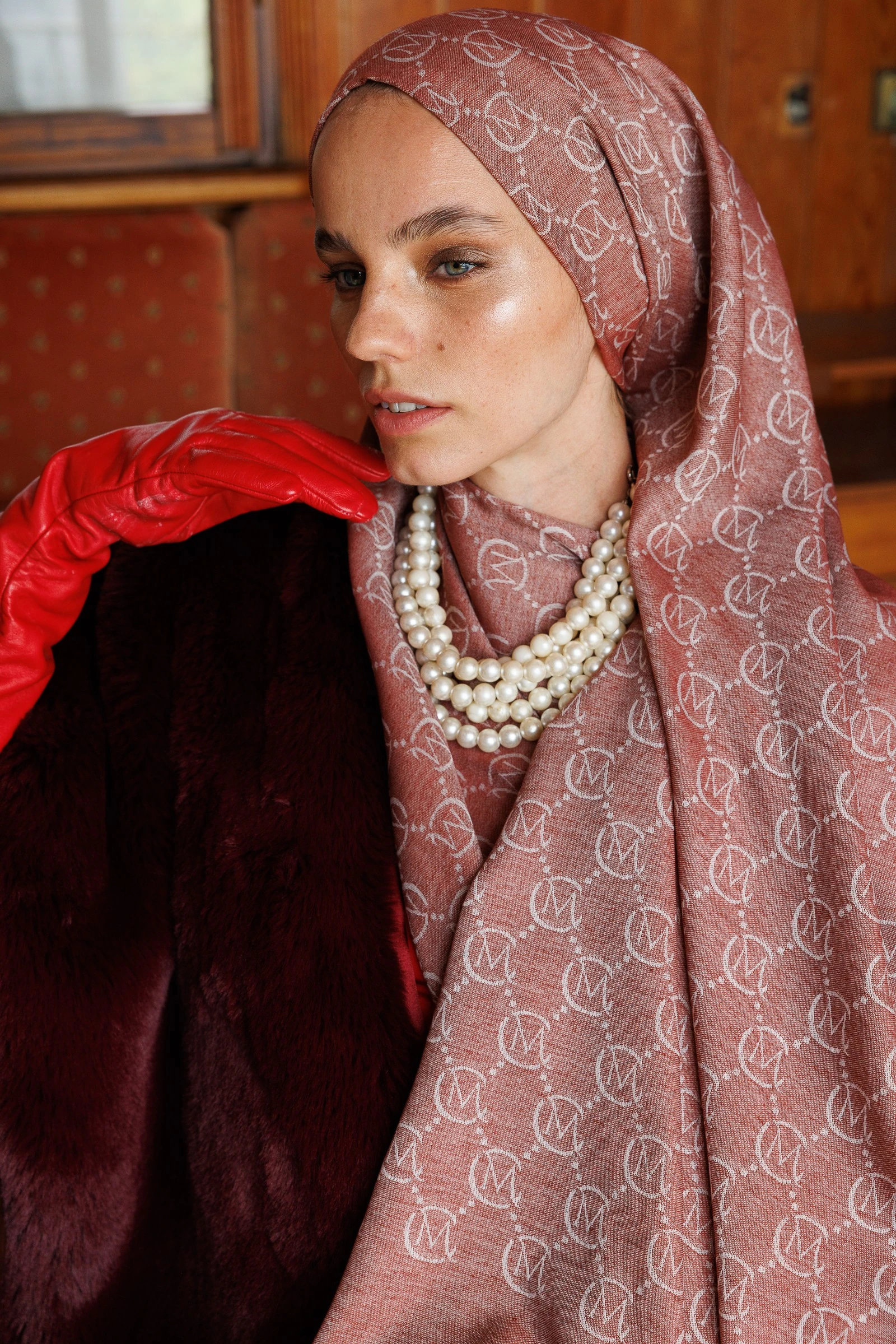 Wholesale Wool Silk Shawls - Tile