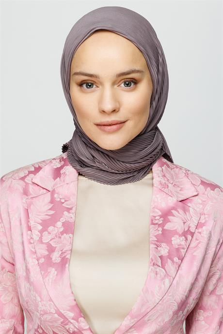 Toptan Pilise Eşarp - Duman