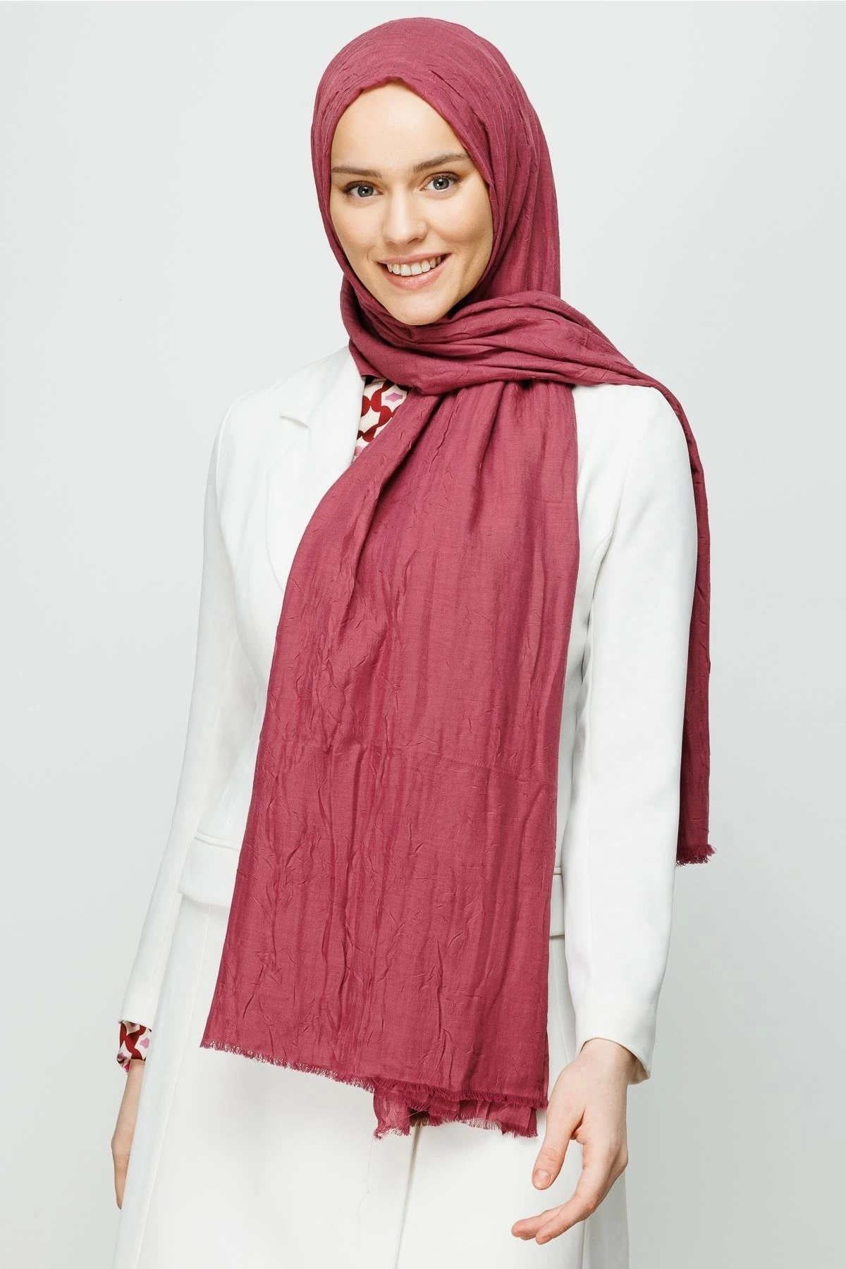 Bamboo Shawl - Dried Rose