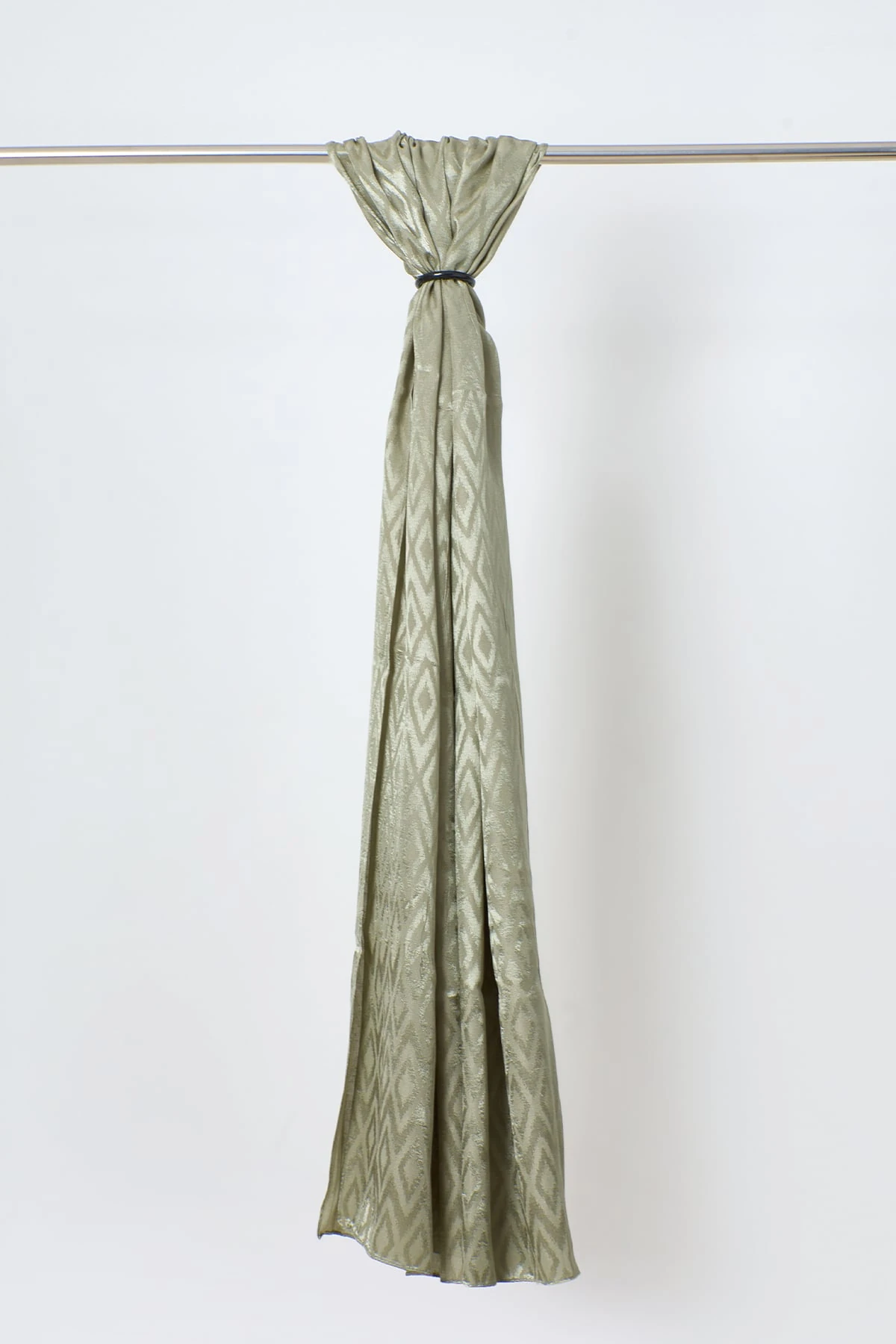 Toptan Karo Desen Parlak Jakar Şal - Ada Çayı