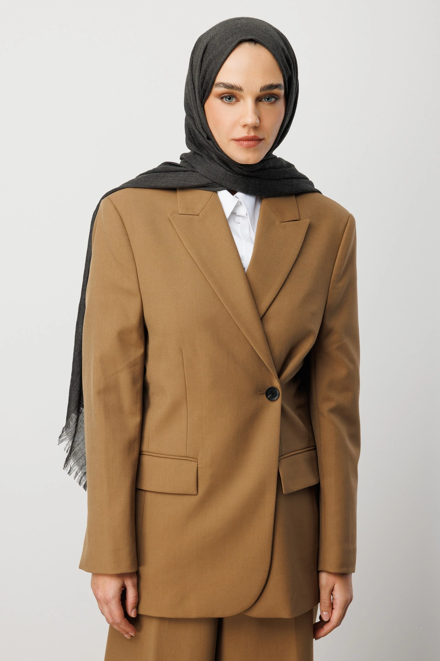 Toptan Dubai Şal - Antrasit