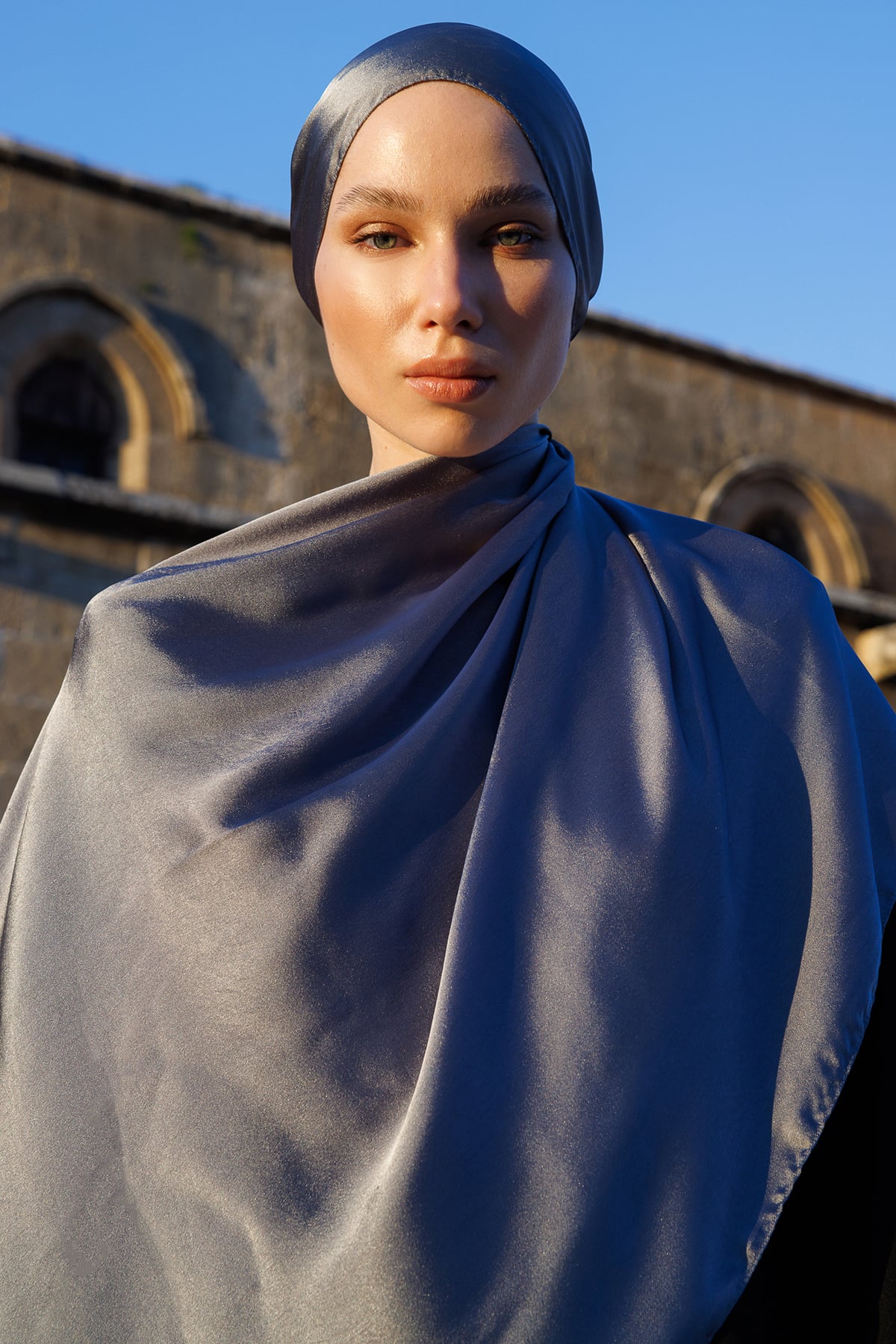 Diamond Aura Shawl - Fume