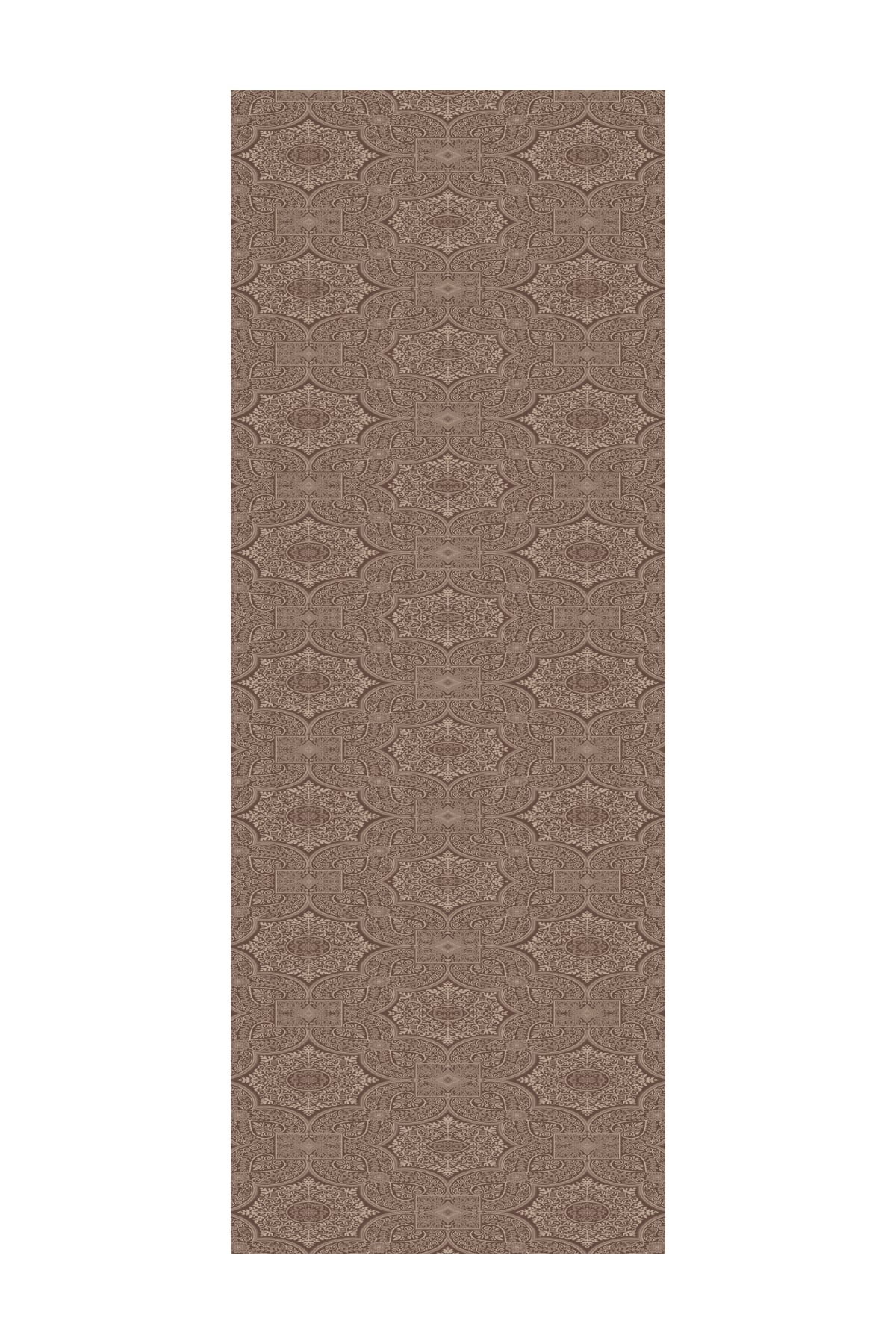 Toptan Vera Desen Shine Line Şal - Acı Kahve-Bej