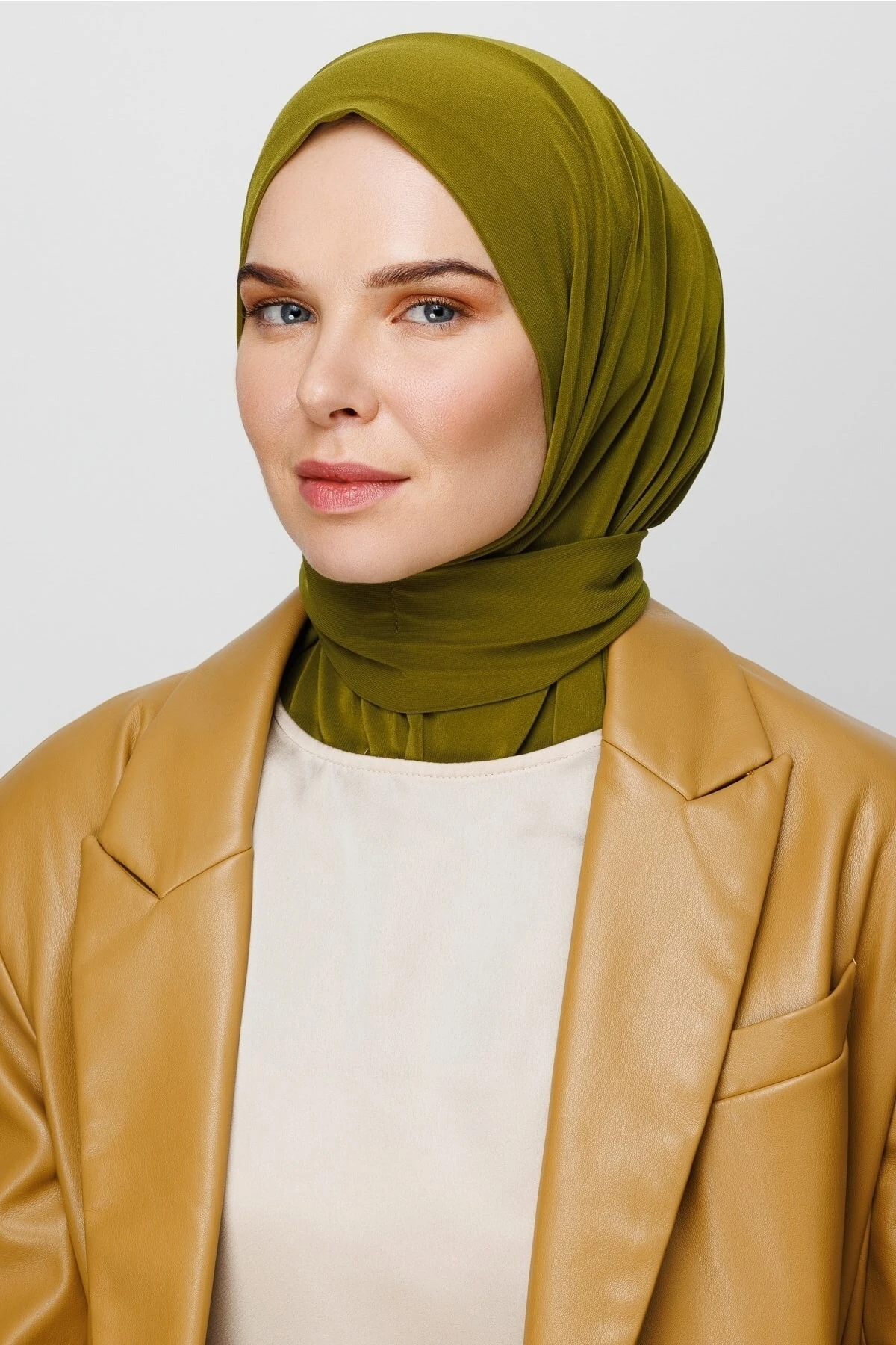 Wholesale Ready Shawls - Olive