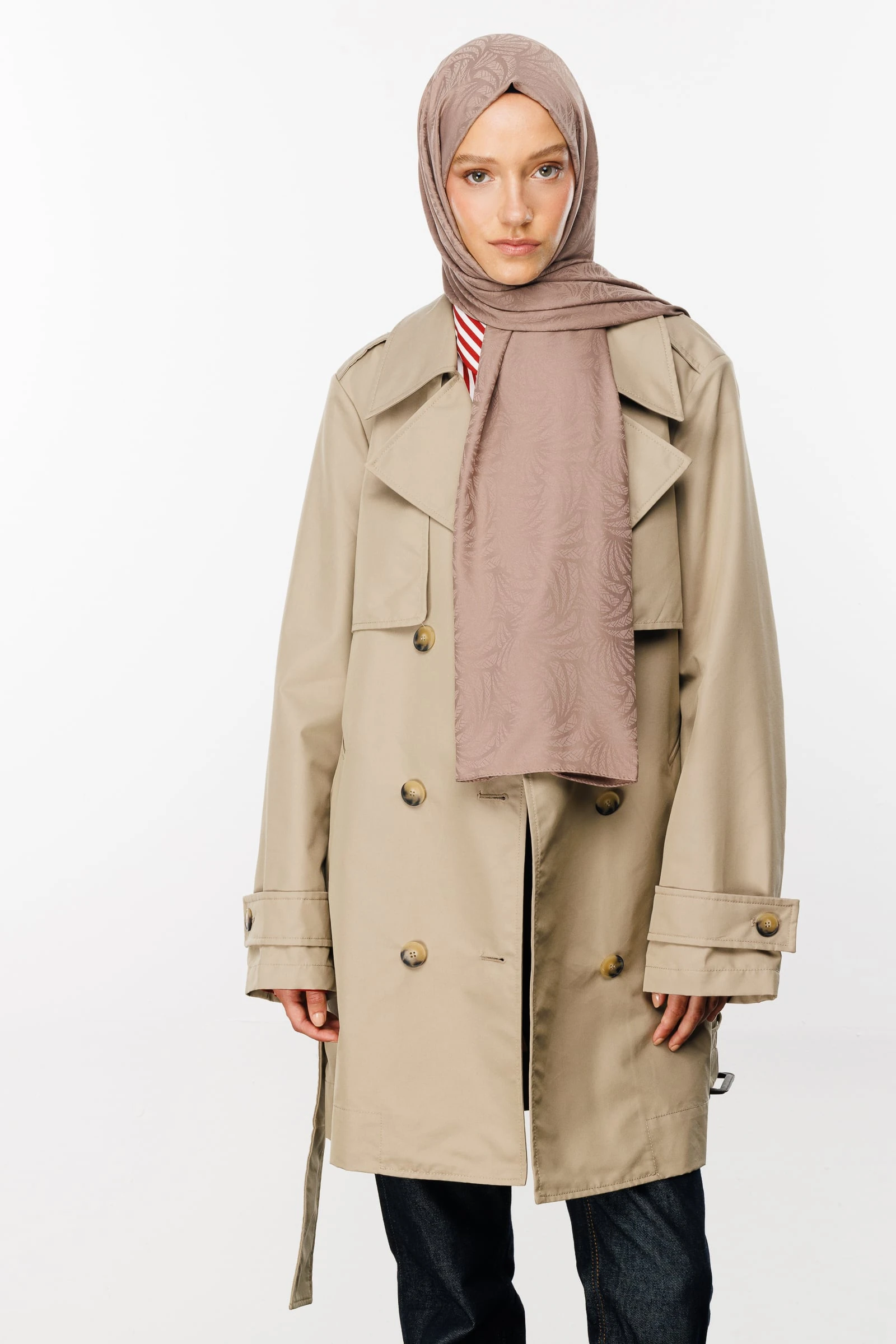 Toptan Artemis Desen İpeksi Jakar Şal - Kanyon