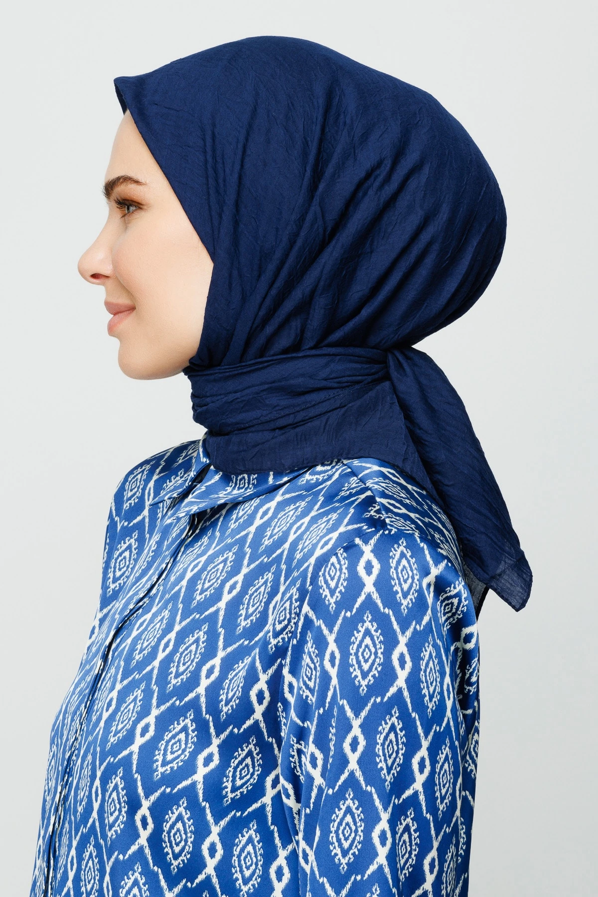 Bamboo Scarf - Navy Blue