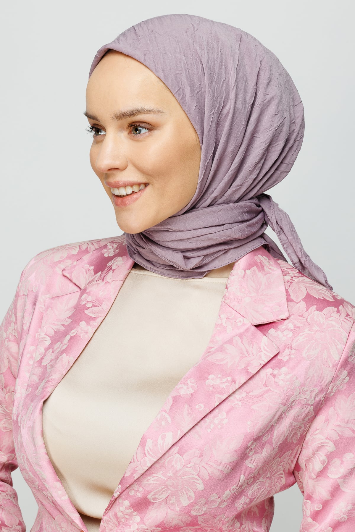 Bamboo Scarf - Lavender Gray