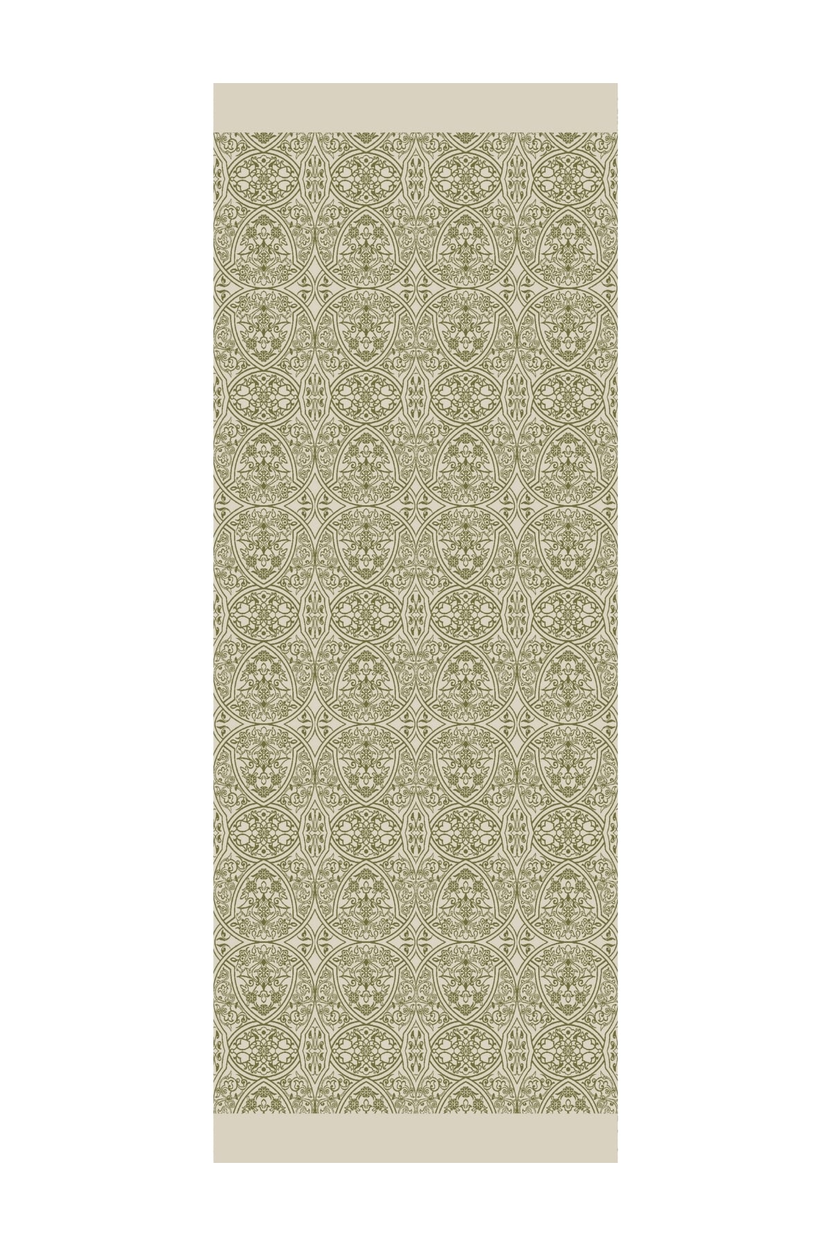 Toptan Morocco Desen Çift Taraflı Şal - Haki-Somon