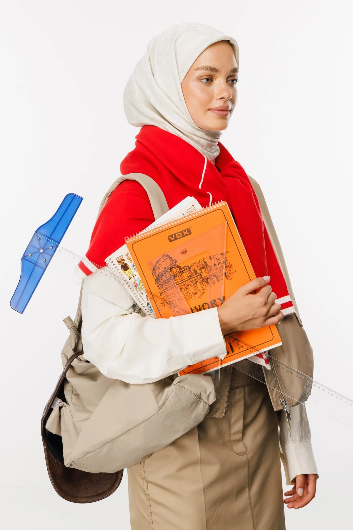 Toptan Luxury Jakar Eşarp - İnci