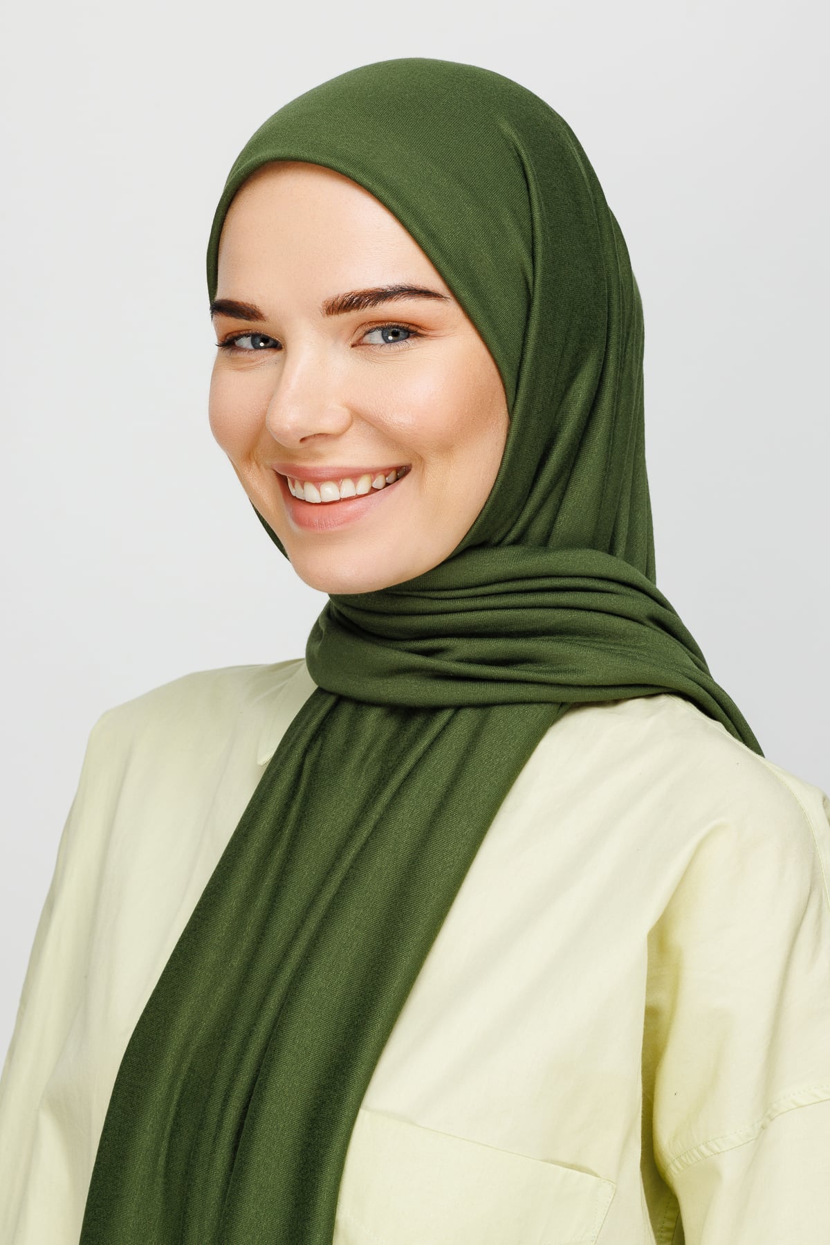 Jersey Shawl - Army Green