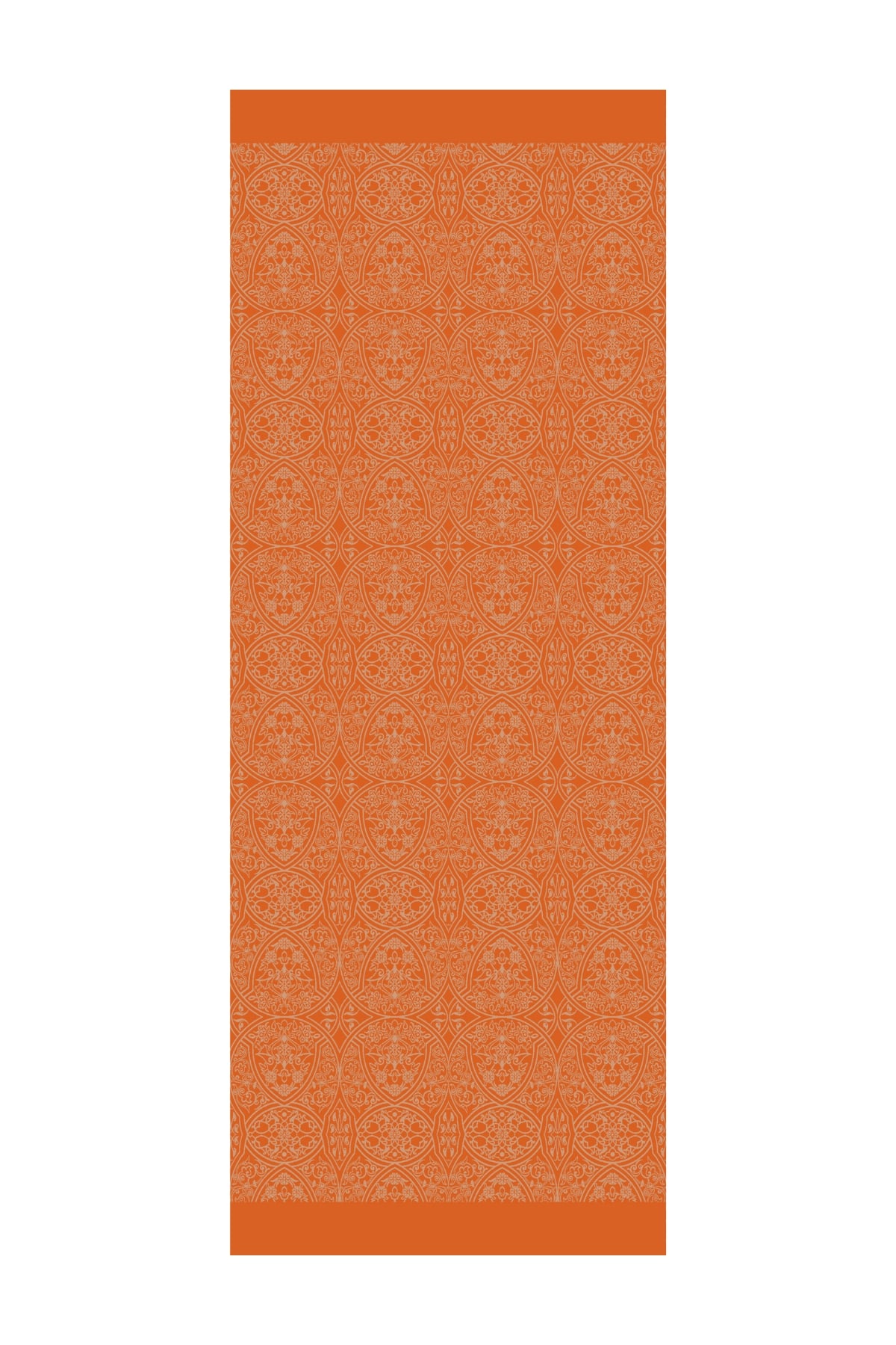 Morocco Pattern Double-Sided Shawl - Mink-Cinnamon