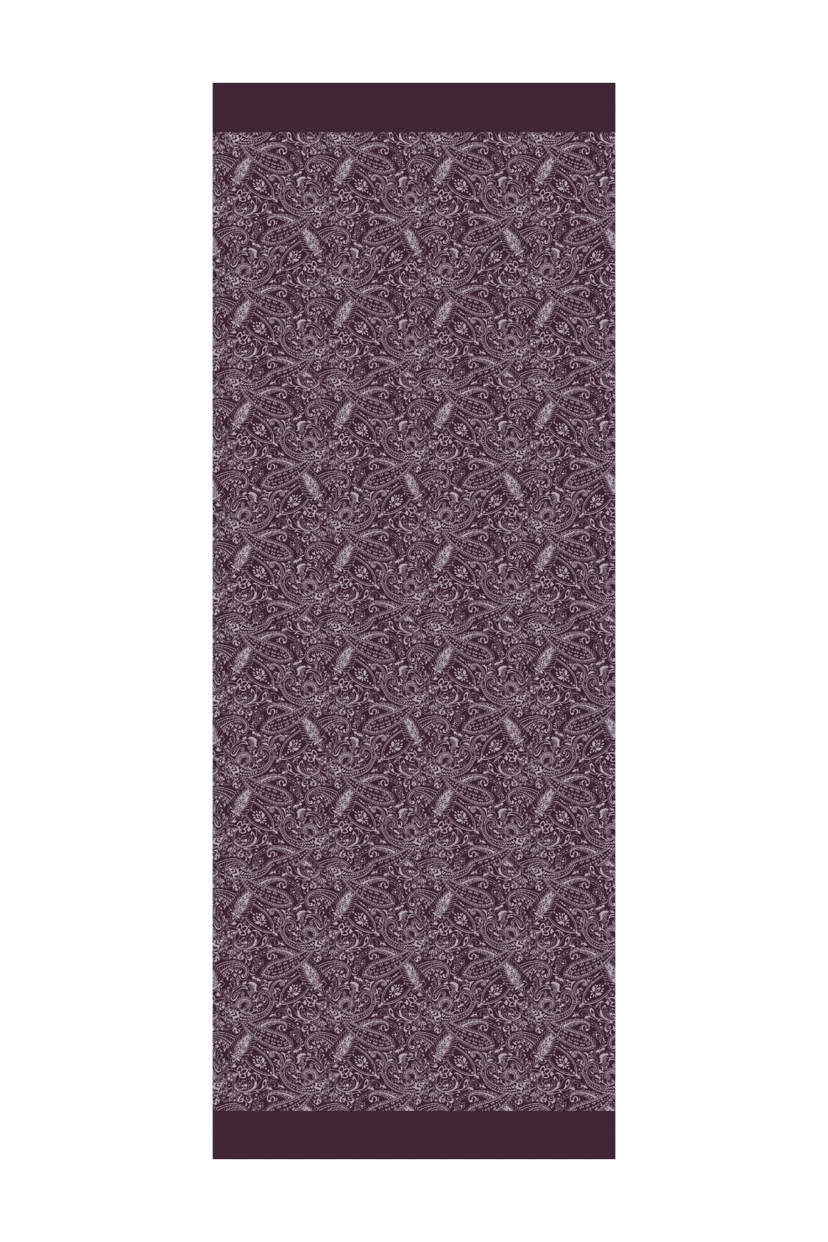 Velora-Pattern Reversible Shawl - Purple-Gray