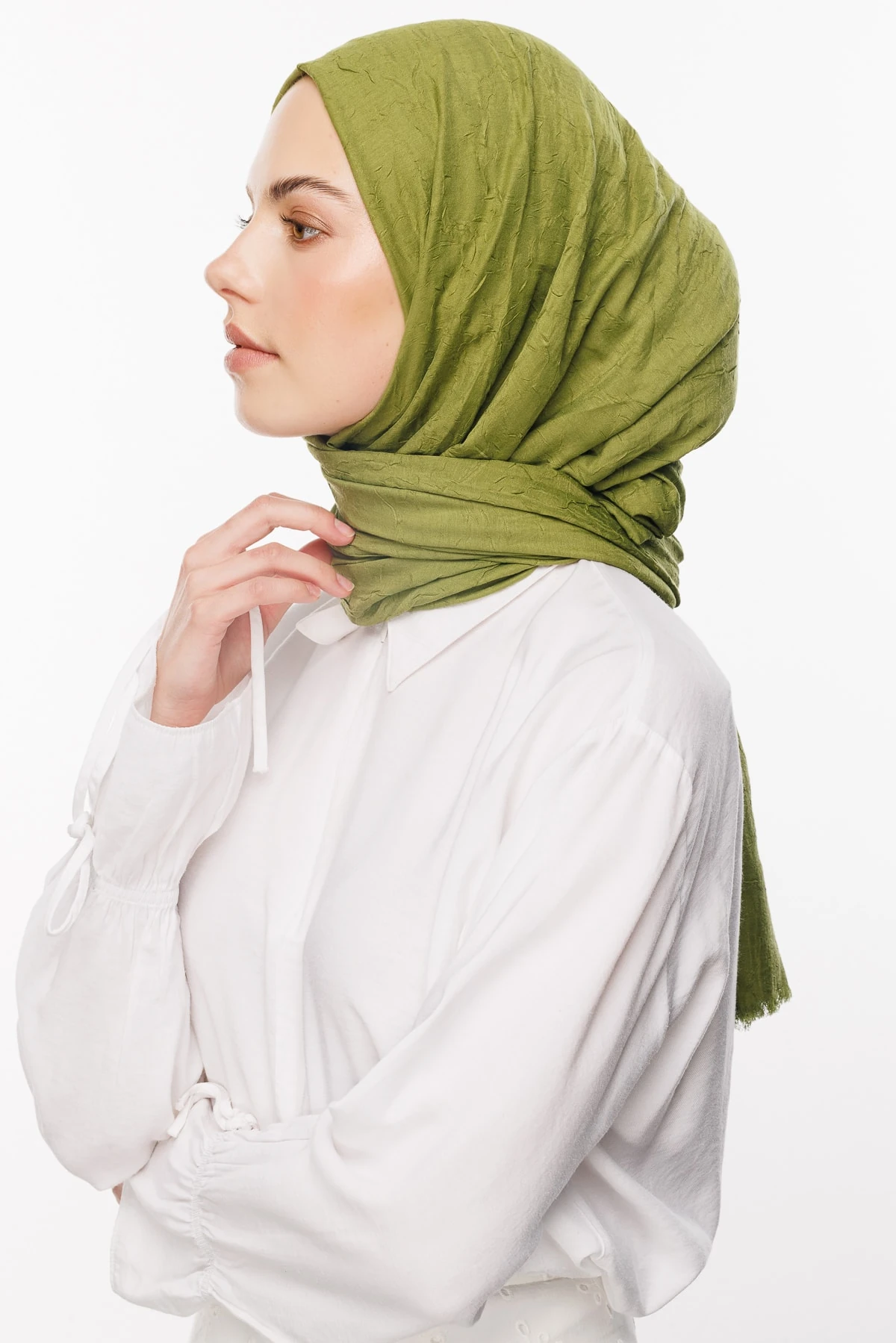 Toptan Bambu Şal - Yosun