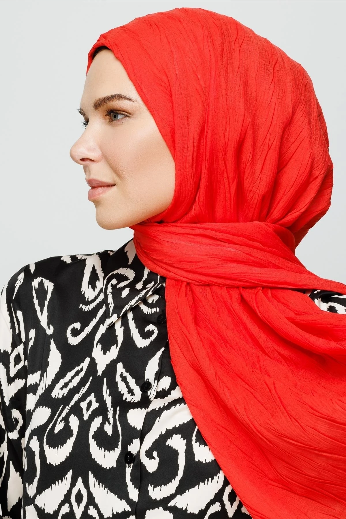 Toptan Piliseli Bambu Şal - Candy