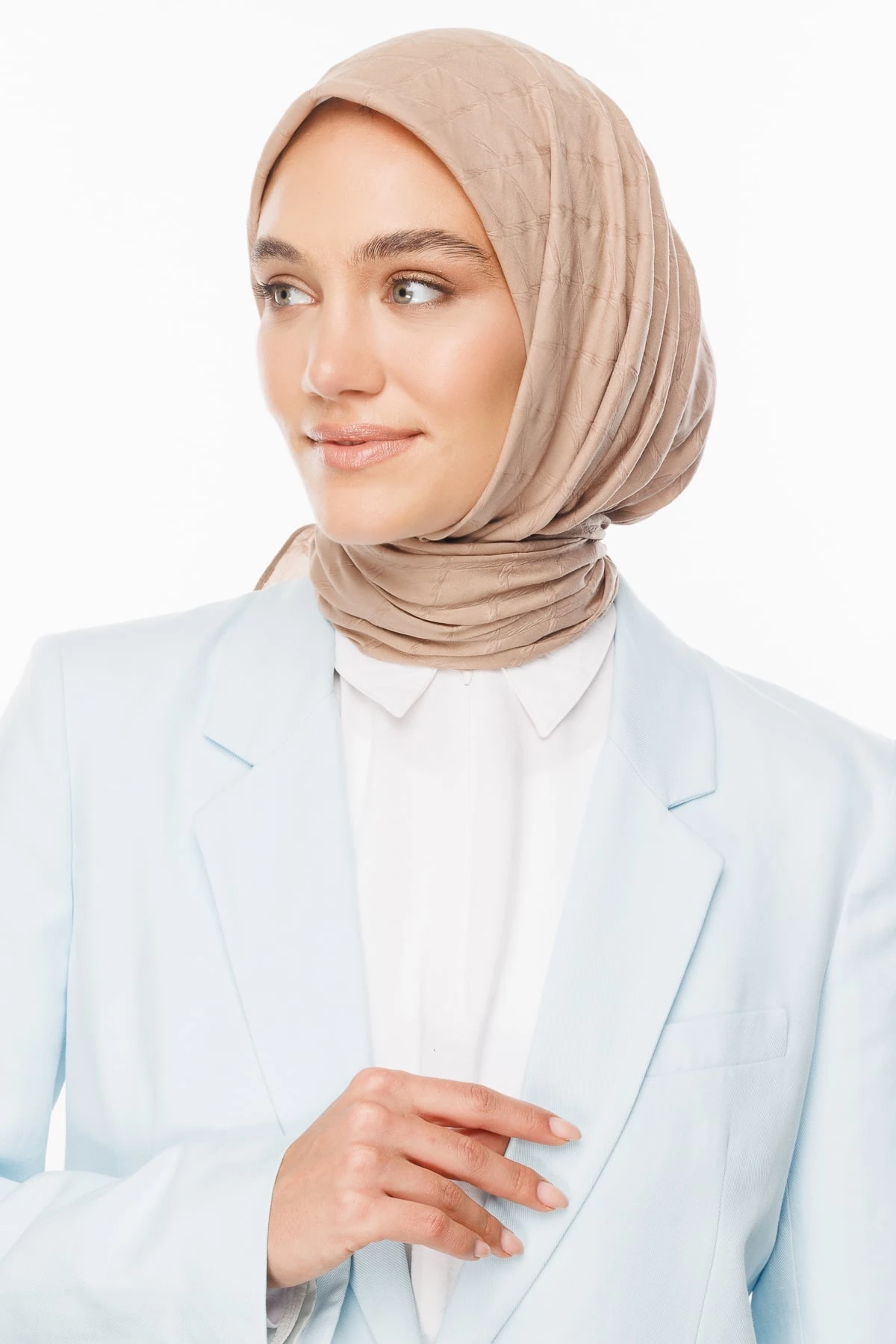 Bamboo Jacquard Scarf - Badem