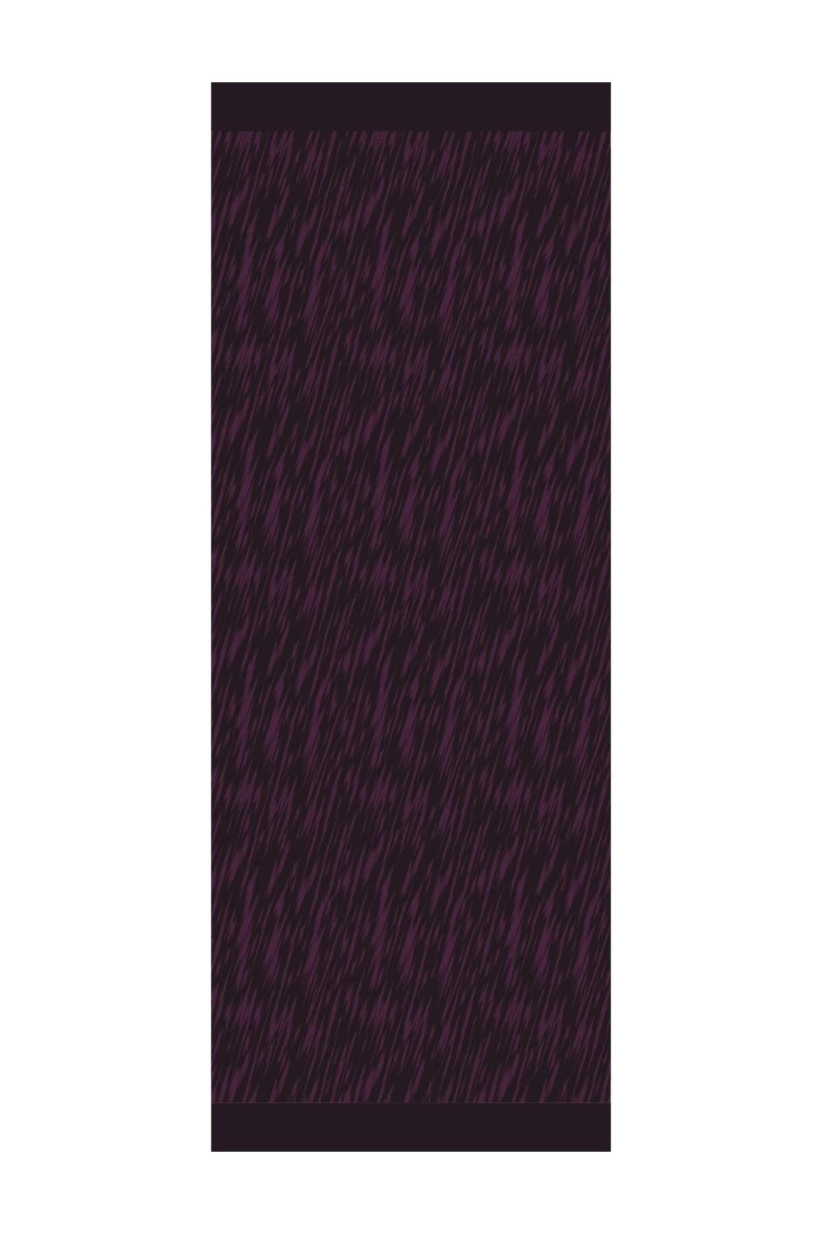 Toptan Selis Desen Çift Taraflı Şal - Mor-Siyah