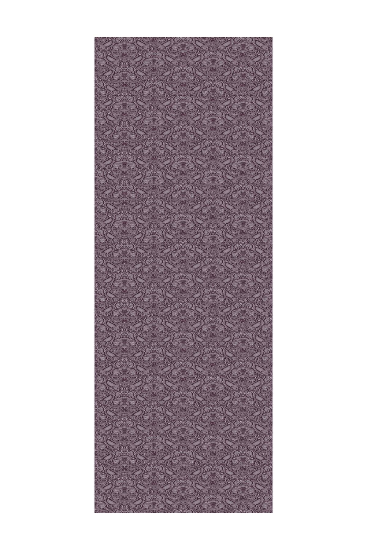 Toptan Moren Desen Shine Line Şal - Mor-Gri