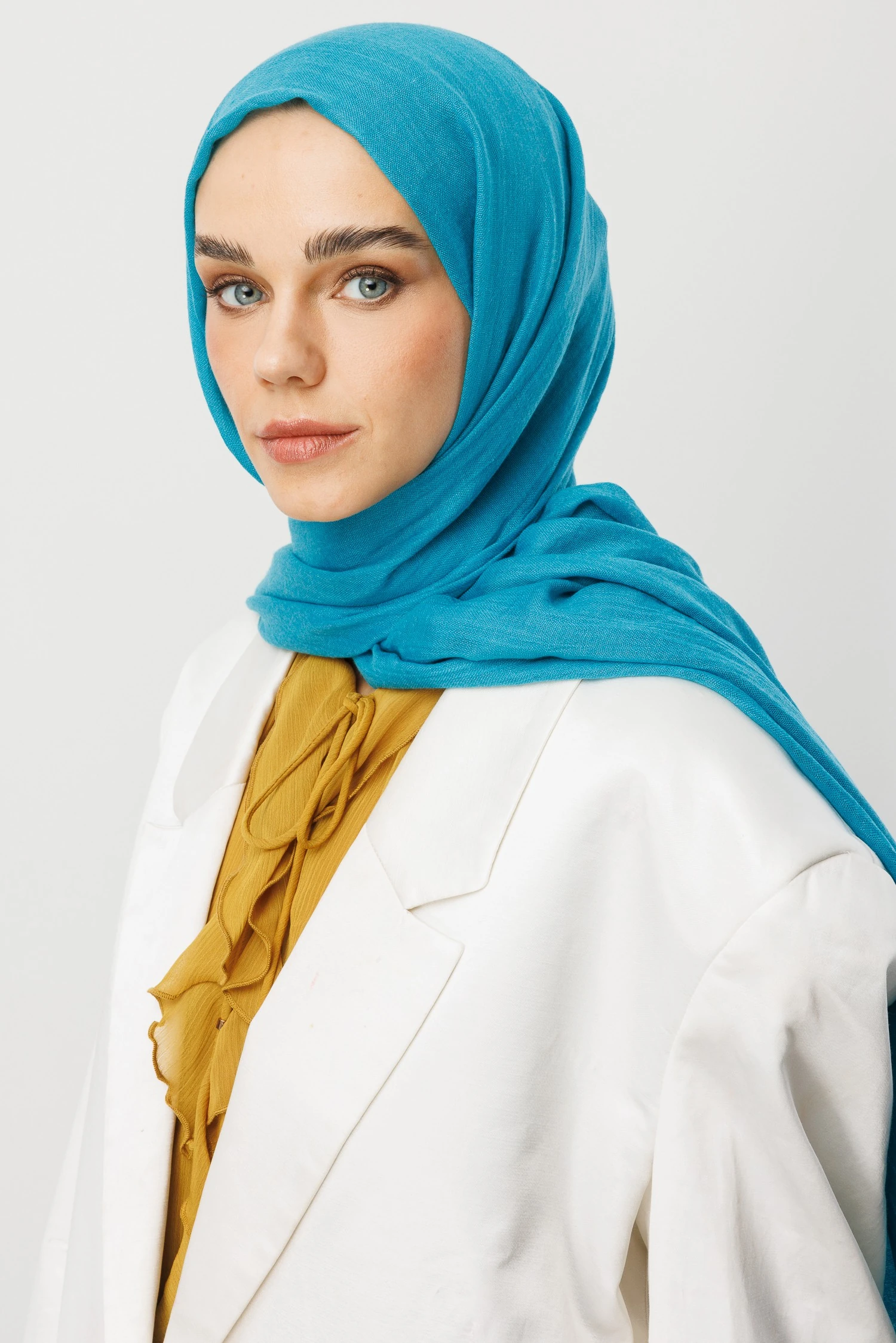 Toptan Dubai Şal - Turkuaz