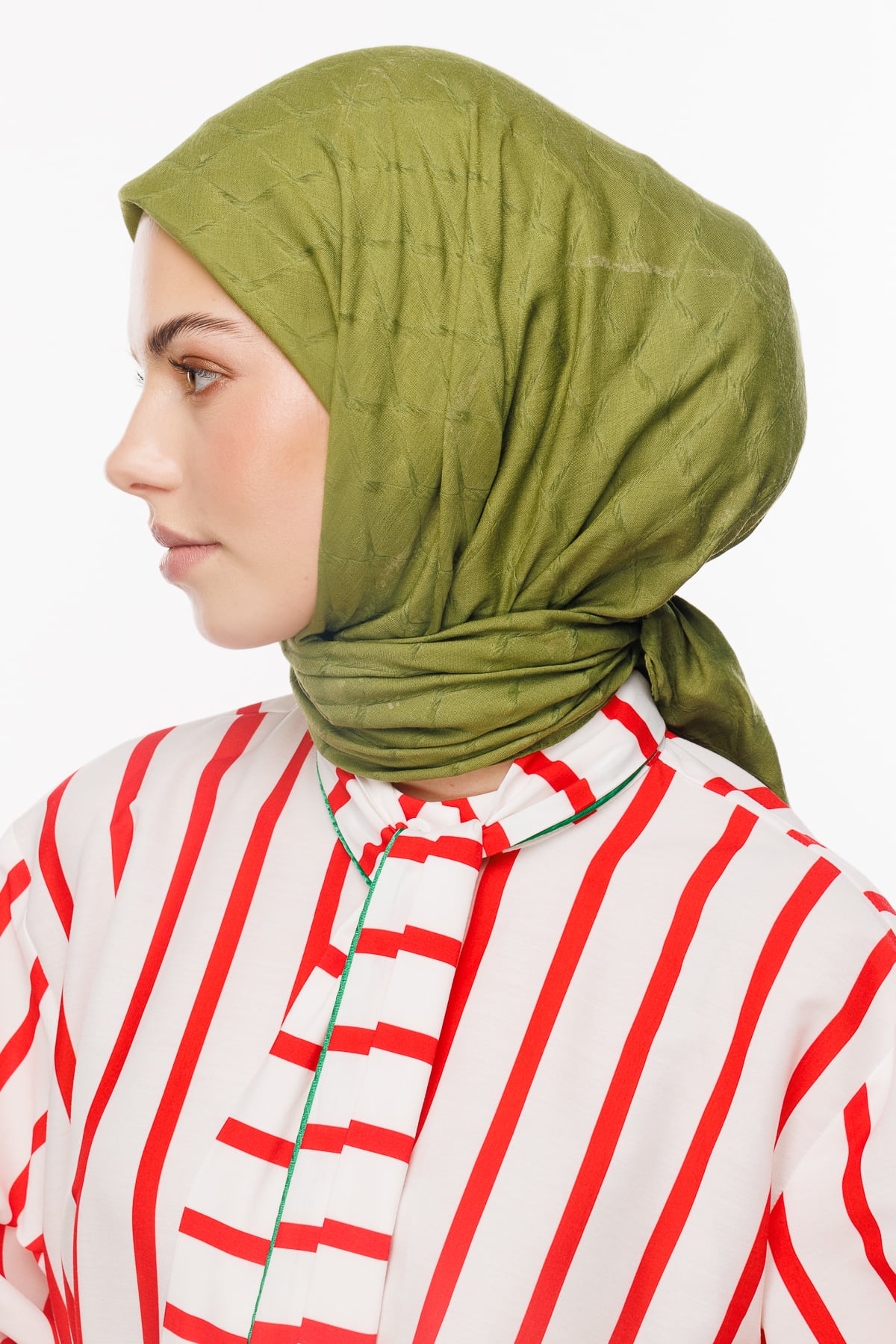 Toptan Bambu Jakar Eşarp - Yosun