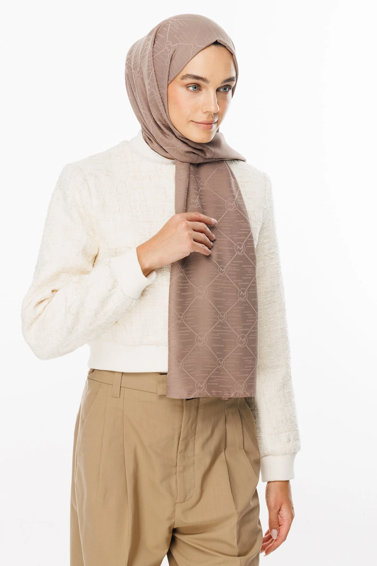 Toptan Moon Is Desen Jakar Şal - Kanyon