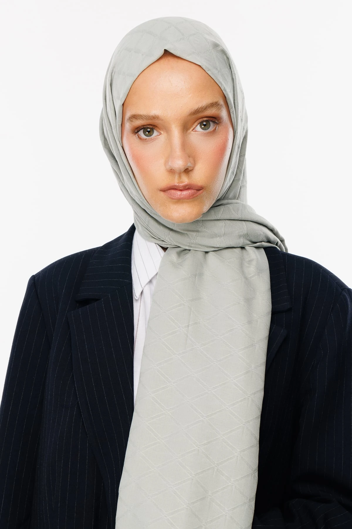 Bamboo Jacquard Shawl - Defne