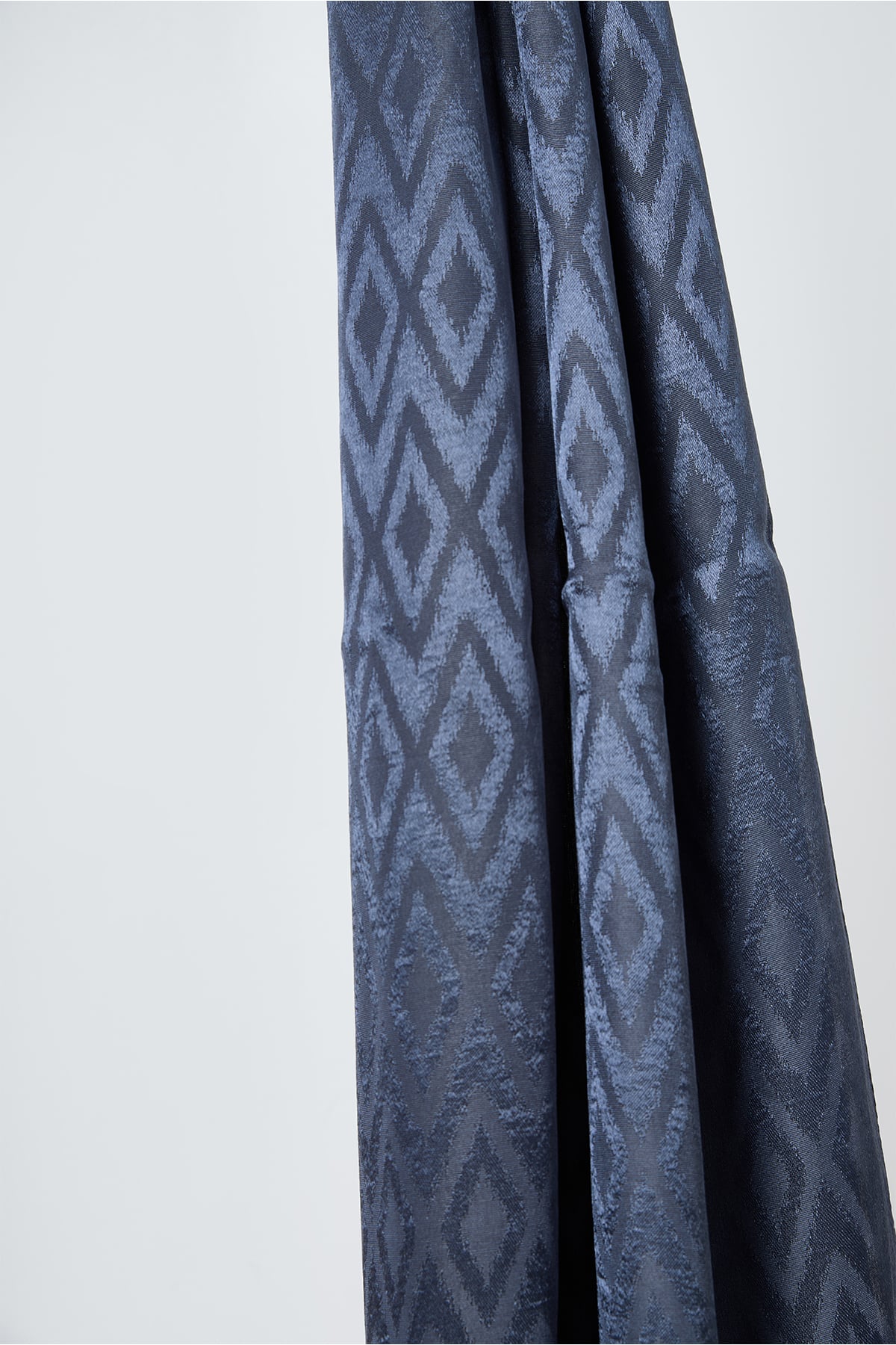 Toptan Karo Desen Parlak Jakar Şal - Antrasit