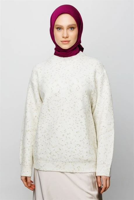 Toptan Pilise Eşarp - Mürdüm