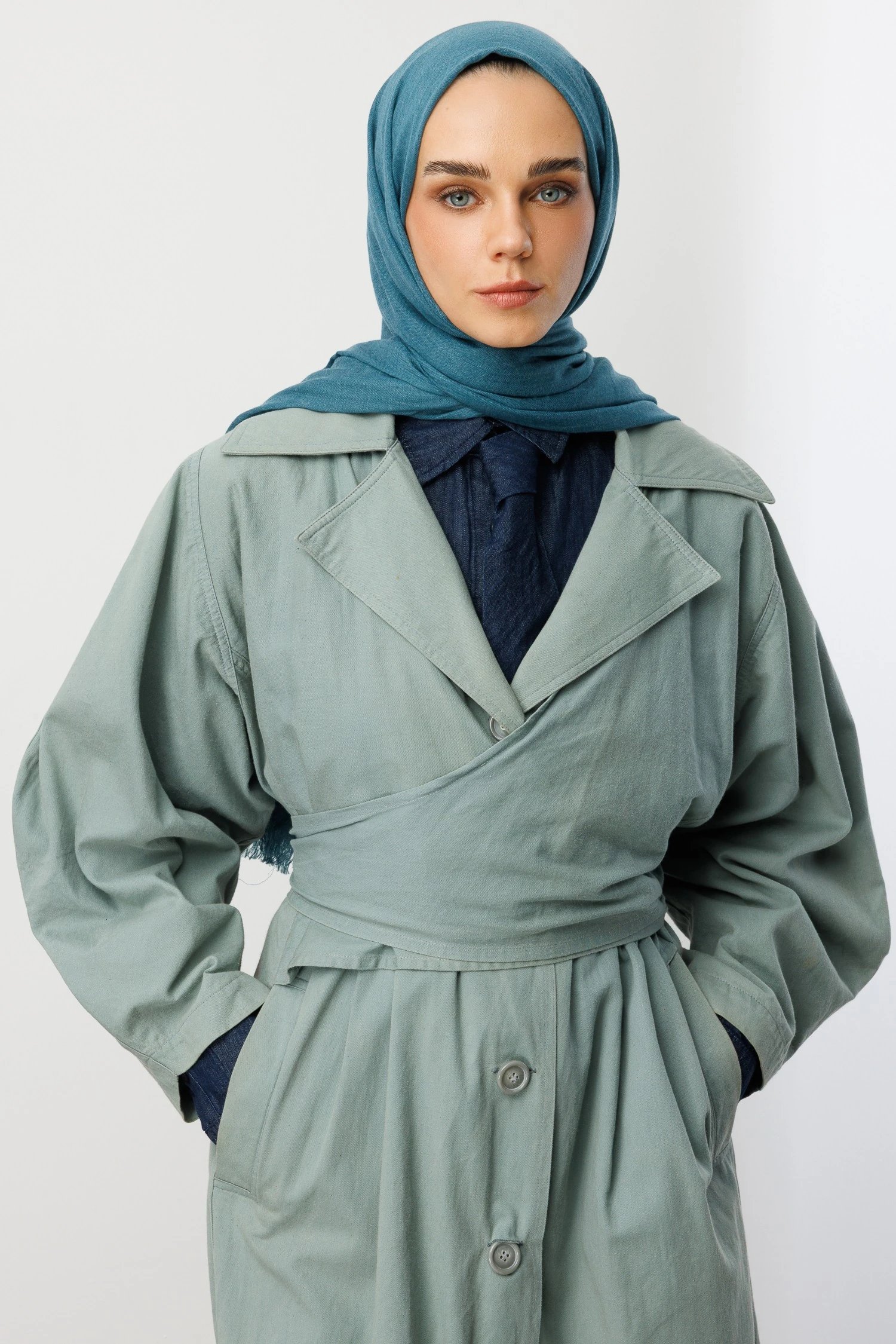 Toptan Dubai Şal - Okyanus